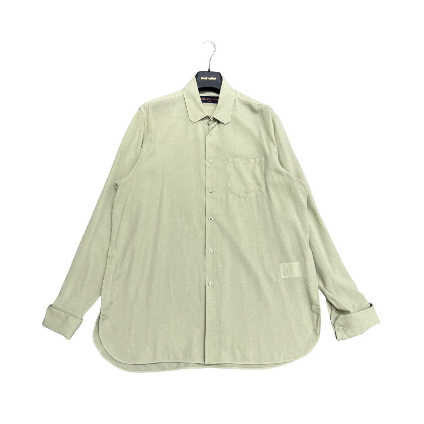 Louis Vuitton Louis Vuitton Green Shirt Size M Size US M / EU 48-50 / 2 - 1 Thumbnail
