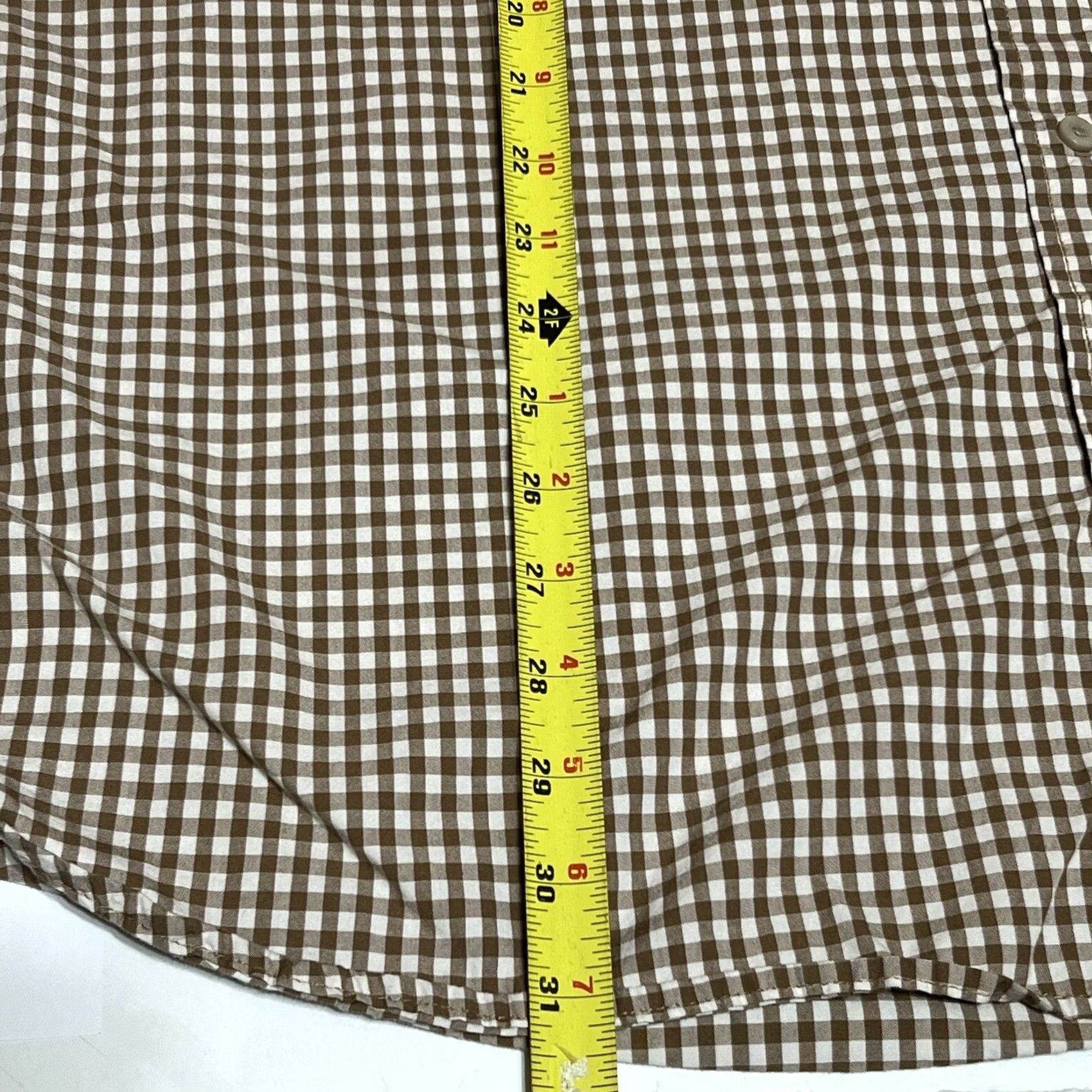 The North Face The North Face Shirt Men's 2XL Button-Up Brown Check Long Sleeve Cotton 100% Pocketed Casual Size US XXL / EU 58 / 5 - 5 Thumbnail