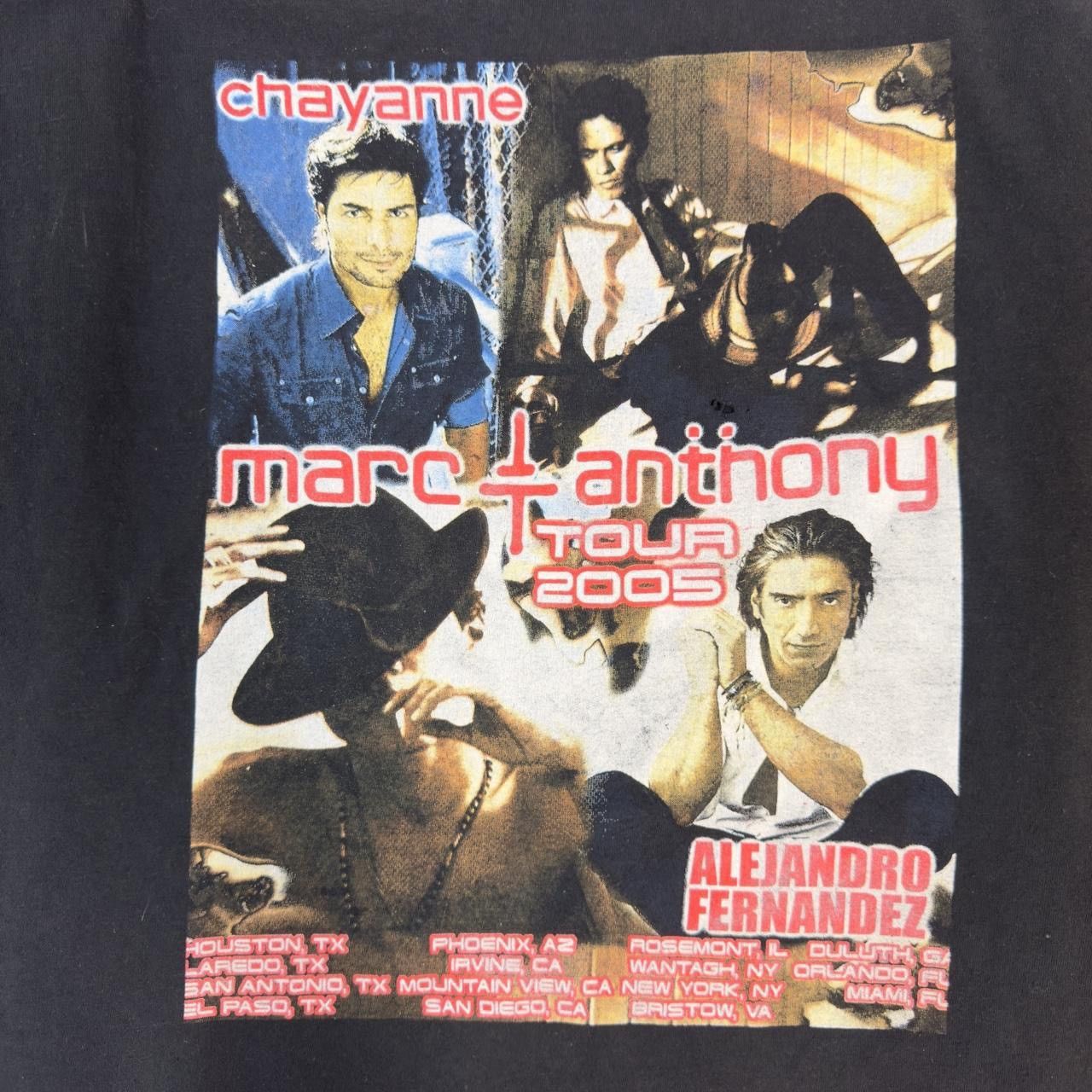 Delta Y2K Marc Anthony Tour tee #MarcAnthony Size US XL / EU 56 / 4 - 4 Thumbnail