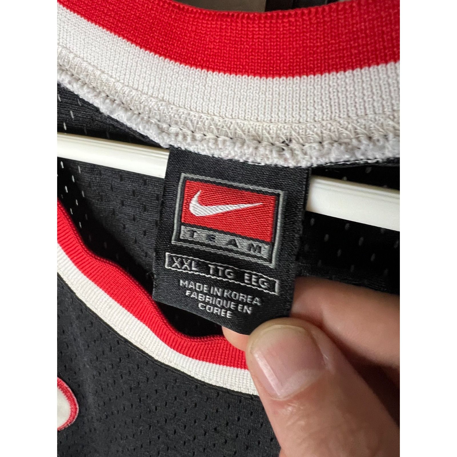 Nike Vintage Nike Shareef Abdur-Rahim 33 Throwback 77' Portland T Size US XXL / EU 58 / 5 - 6 Thumbnail