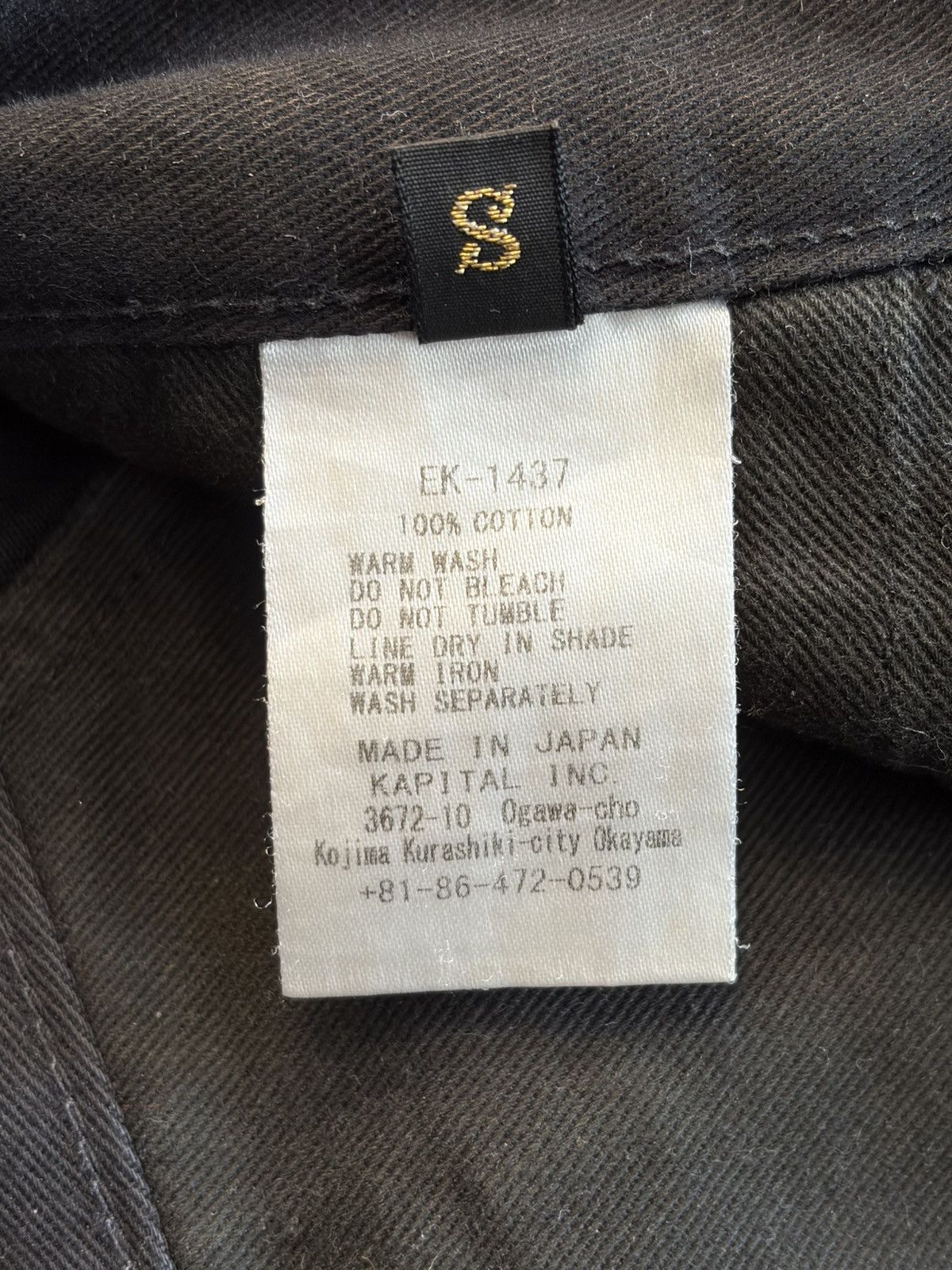 Kapital Kapital Chino High Waisted Baggy Pants Size US 28 / EU 44 - 10 Thumbnail