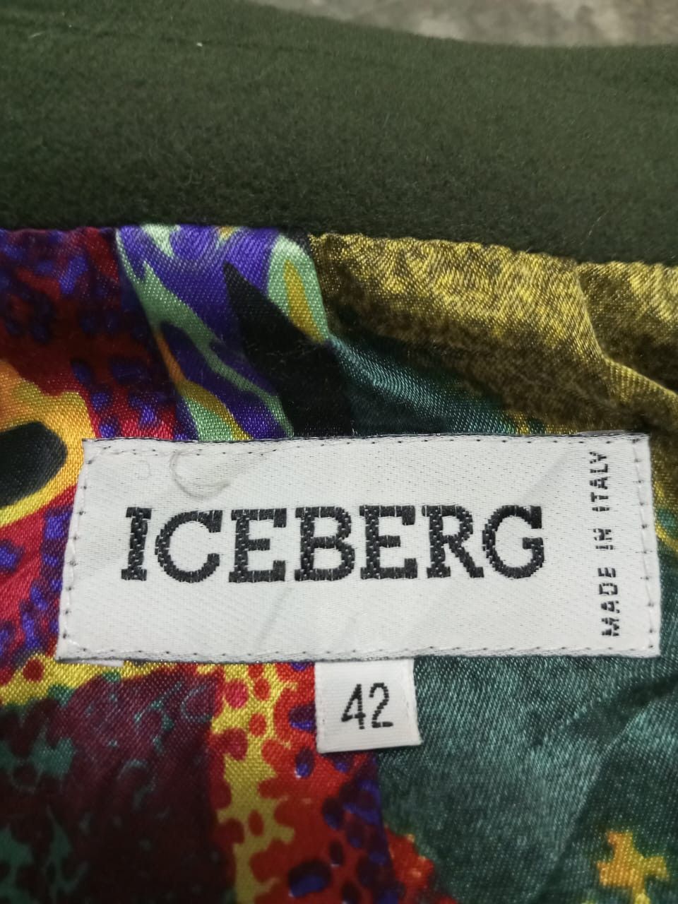 Iceberg × Vintage A04 Vintage Iceberg Double Breast Wool Jacket Size M / US 6-8 / IT 42-44 - 4 Thumbnail