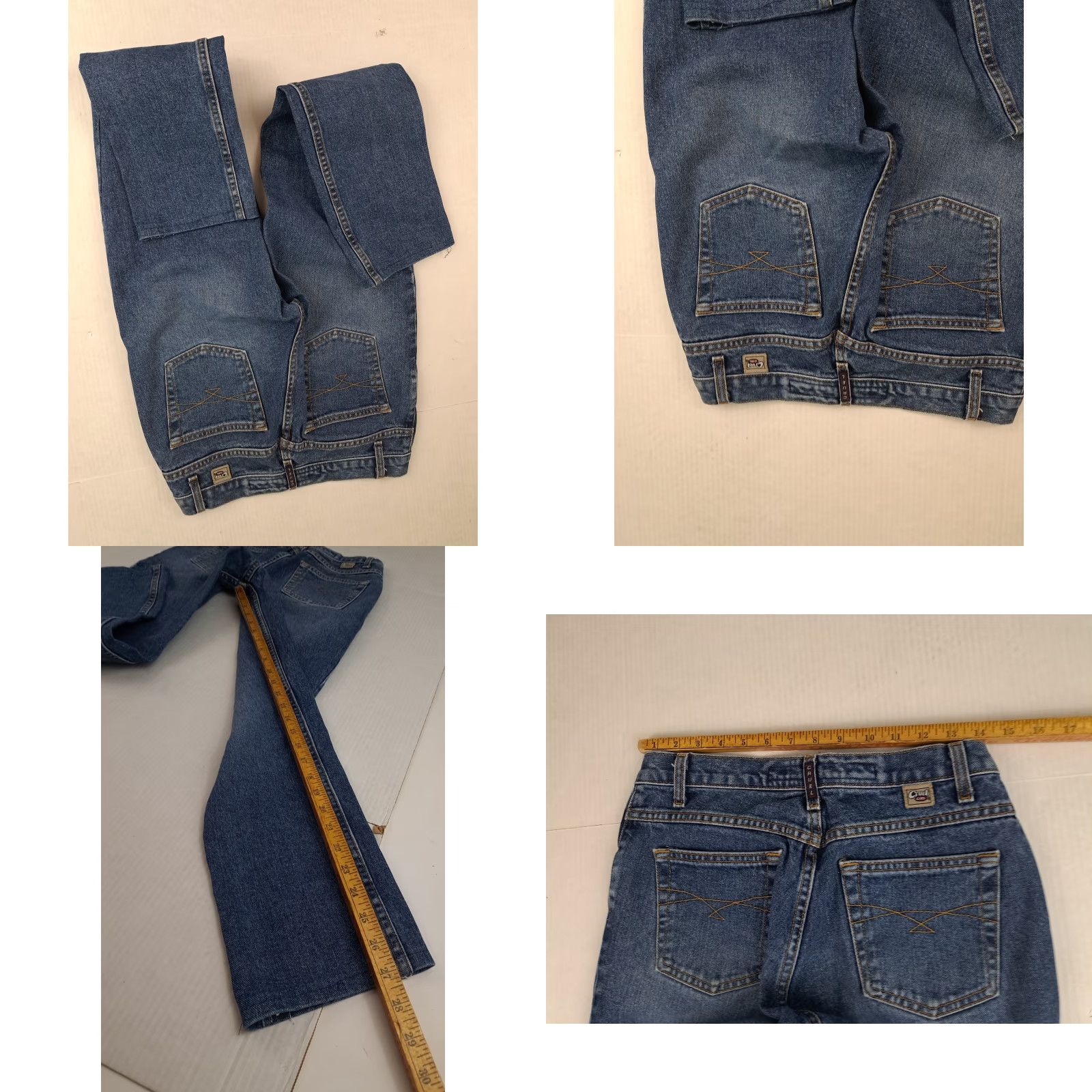 Vintage VINTAGE Cruel Girl Jeans Long Woman 28 in Inseam Blue 100% Cotton Low-Rise Denim 5-Pocket StraightREGULAR Womens Size 28" / US 6 / IT 42 - 8 Thumbnail