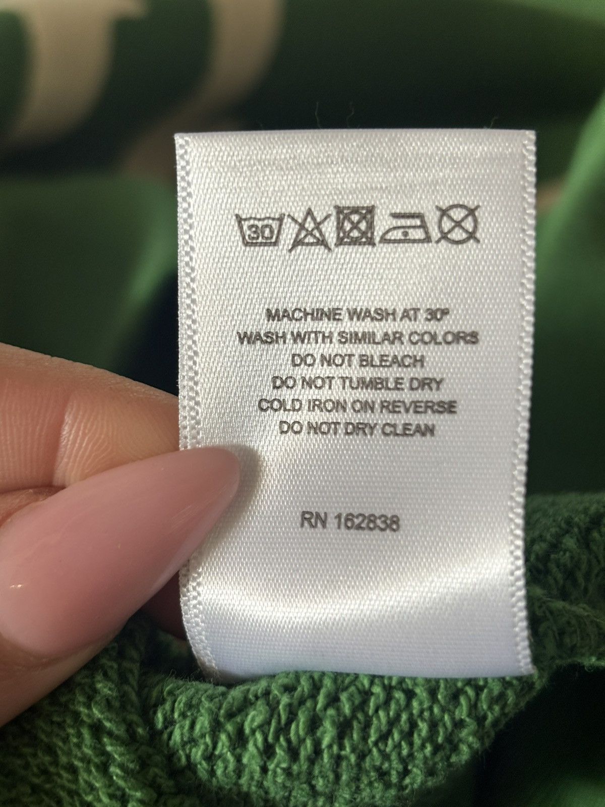 DENIM TEARS DENIM TEARS GREEN CREWNECK SIZE M - NEW Size US M / EU 48-50 / 2 - 8 Thumbnail