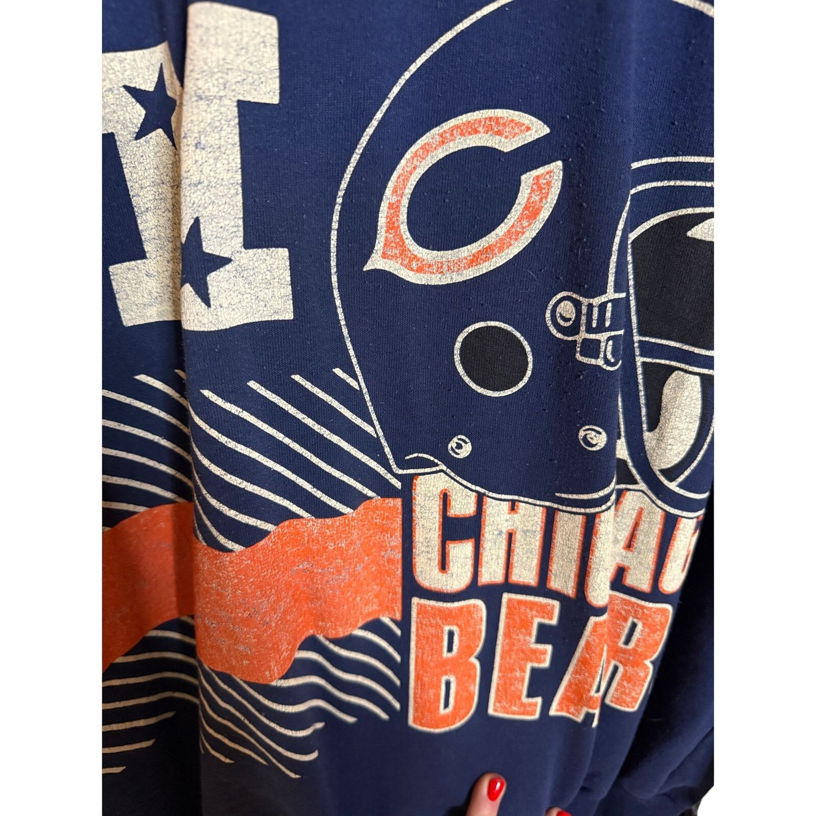 NFL Vintage Chicago Bears AOP Crewneck Size US L / EU 52-54 / 3 - 4 Thumbnail