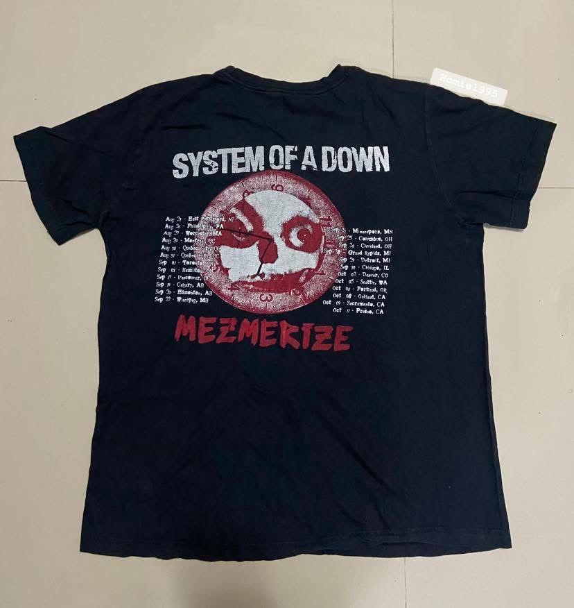 Band Tees × Vintage VTG.System of a down Album Mezmerize. Size US XL / EU 56 / 4 - 2 Thumbnail