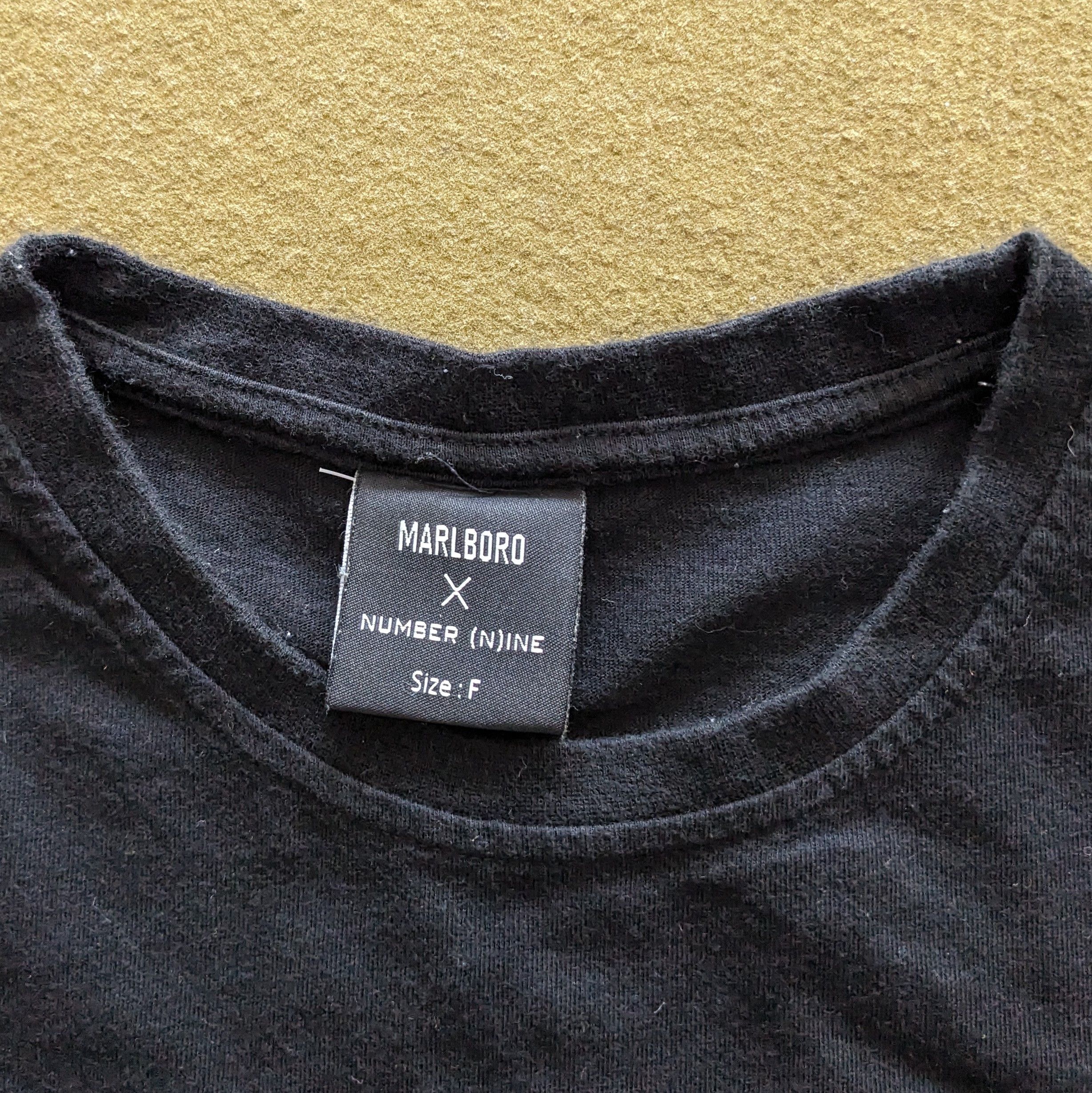 Number (N)ine Vintage Marlboro X Number Nine Japanese Brand T-shirt Size US M / EU 48-50 / 2 - 6 Thumbnail