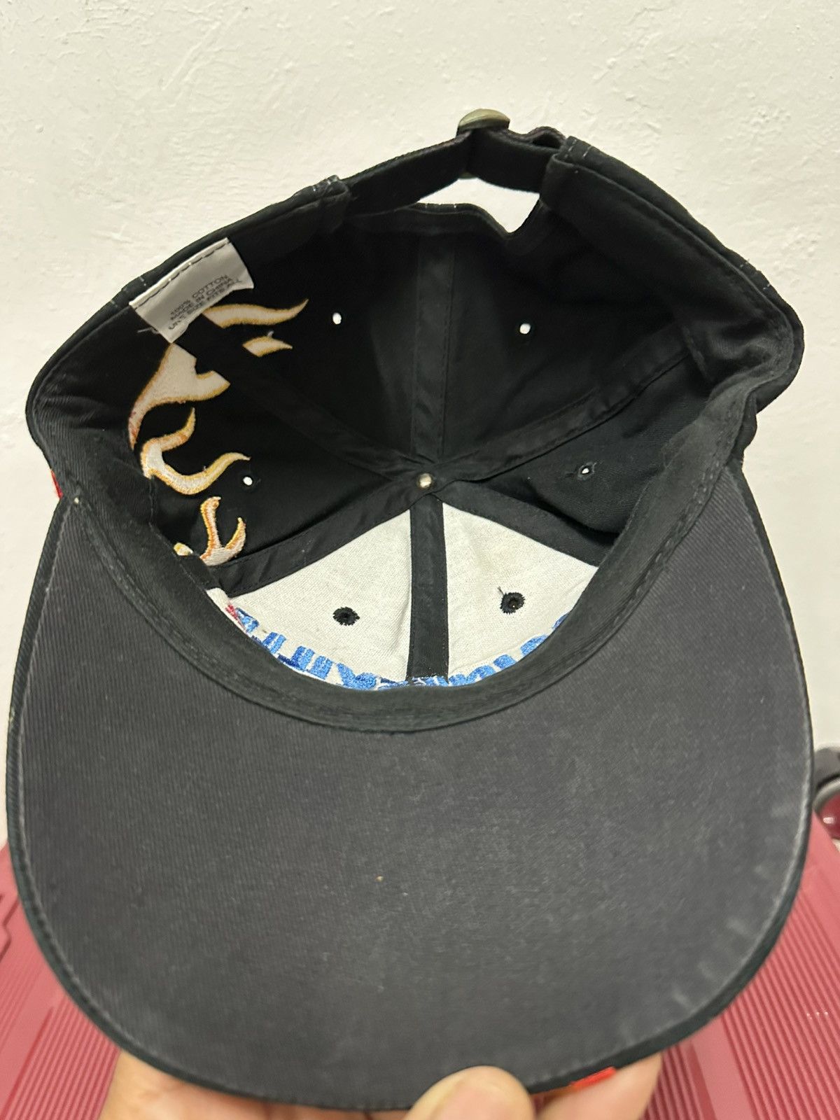 NASCAR Vintage Nascar Flame Racing Cap Size ONE SIZE - 6 Thumbnail