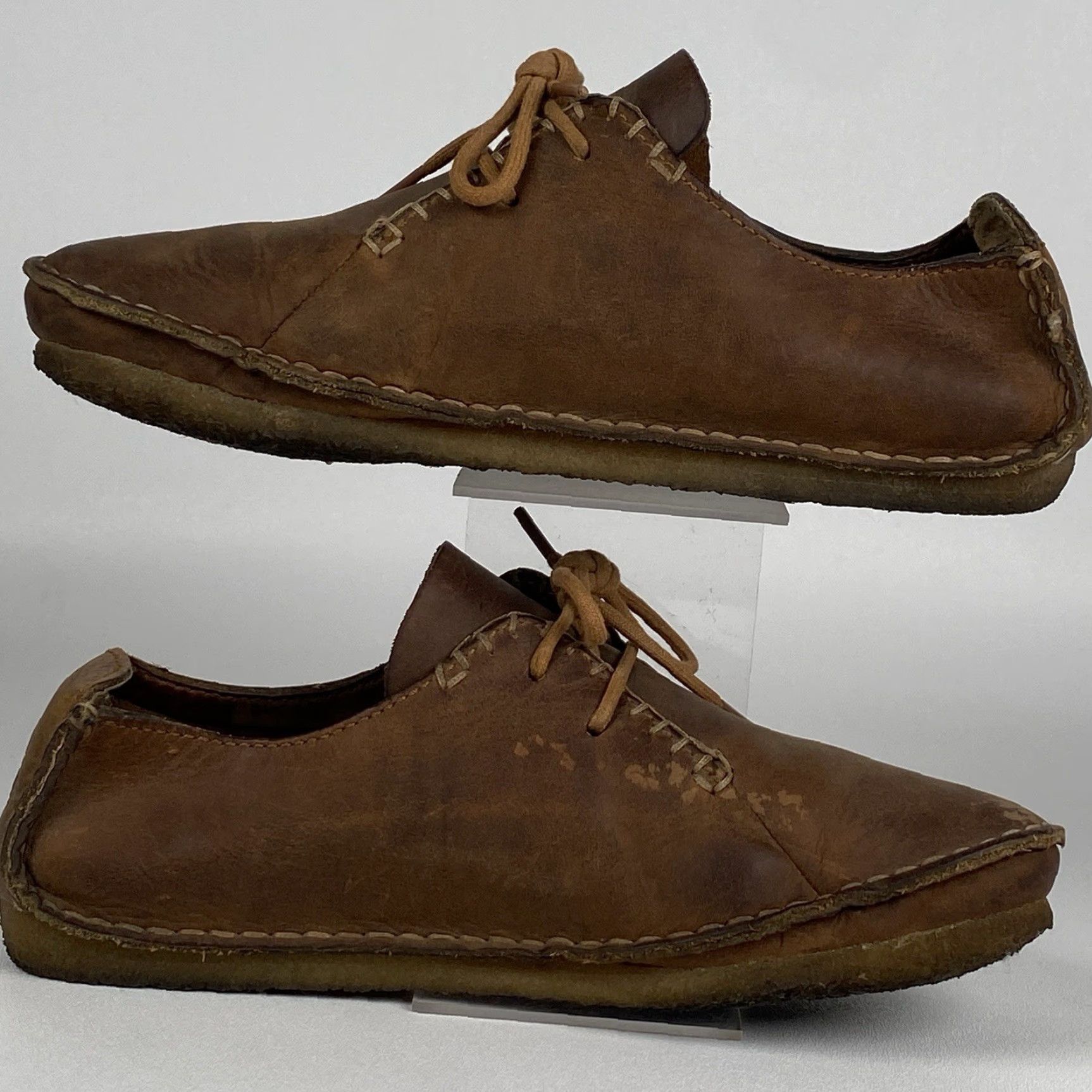 Clarks Clarks Originals Janey Mae Beeswax Womens 8M Moccasin Casual Shoes Size ONE SIZE - 3 Thumbnail