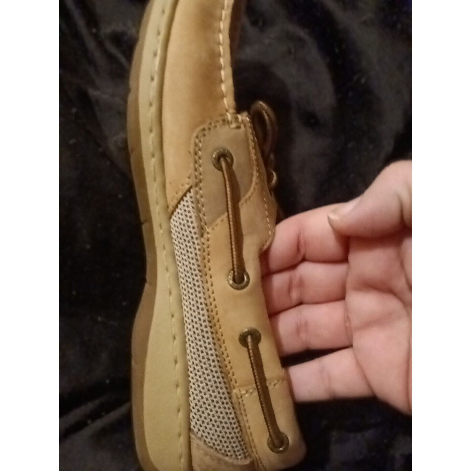 Eastland Eastland Shoes Womens 7 M Tan Leather Boat Shoes slippers Size US 7 / IT 37 - 9 Thumbnail