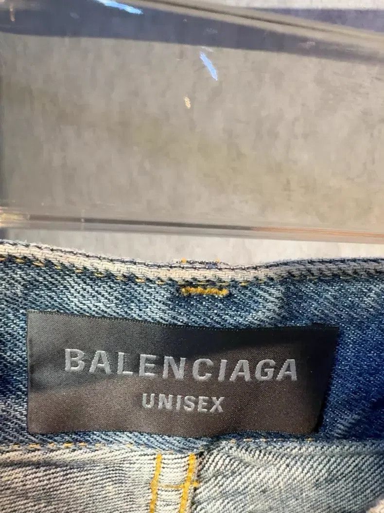 Balenciaga Balenciaga size S Denim Shorts Size US 27 - 3 Thumbnail