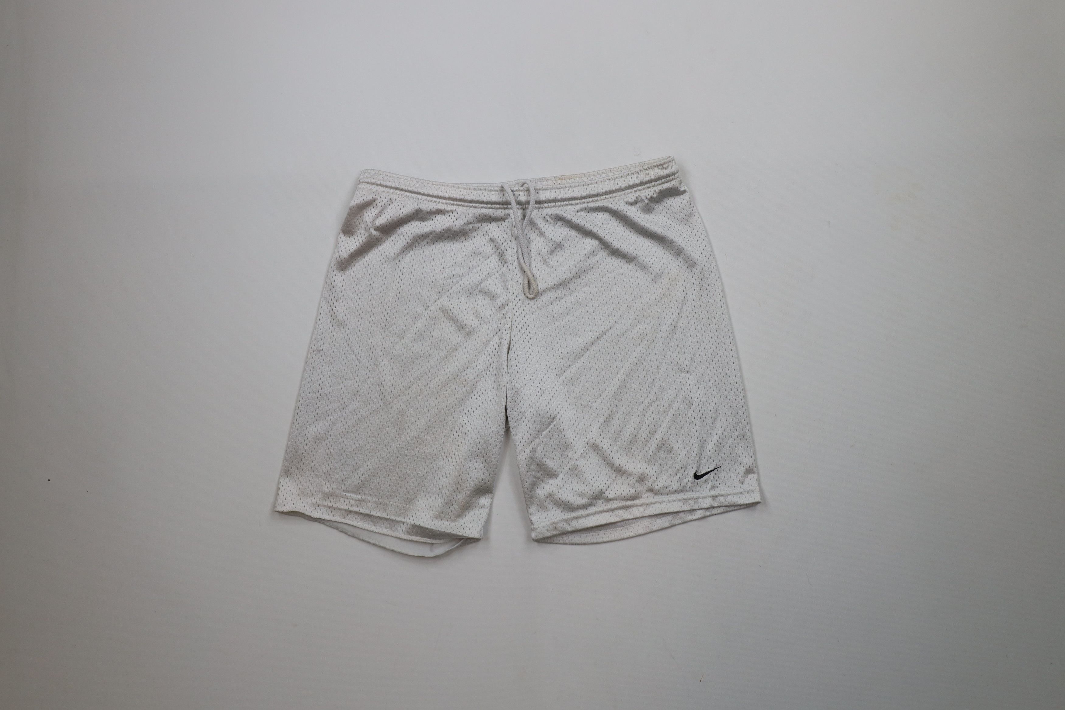 Nike × Vintage Vintage 90s Y2K Nike Scott Mini Swoosh Above Knee Shorts Size US 32 / EU 48 - 1 Thumbnail