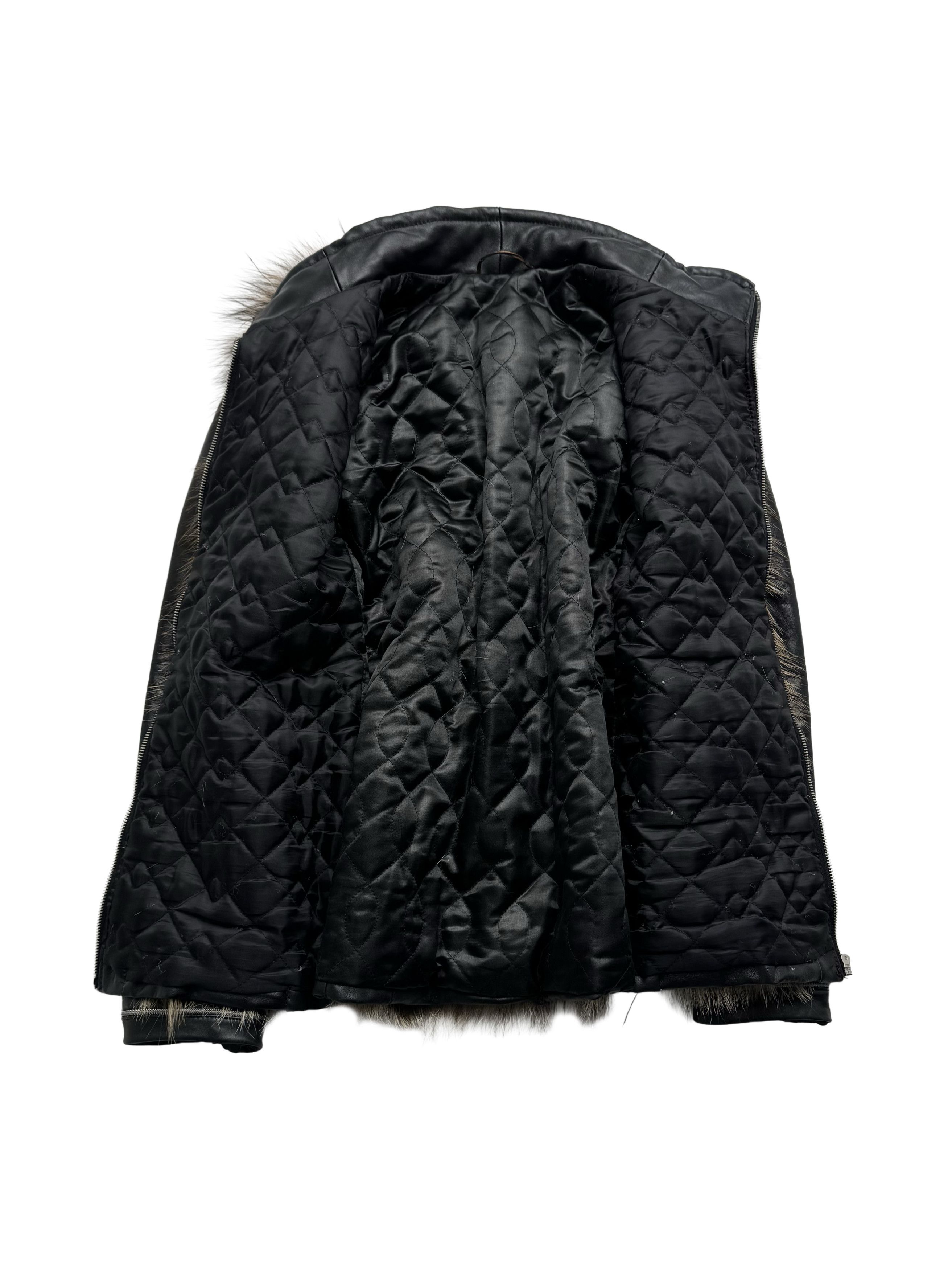 Vintage Vintage Jacket With Real Fur Details Size M / US 6-8 / IT 42-44 - 11 Thumbnail