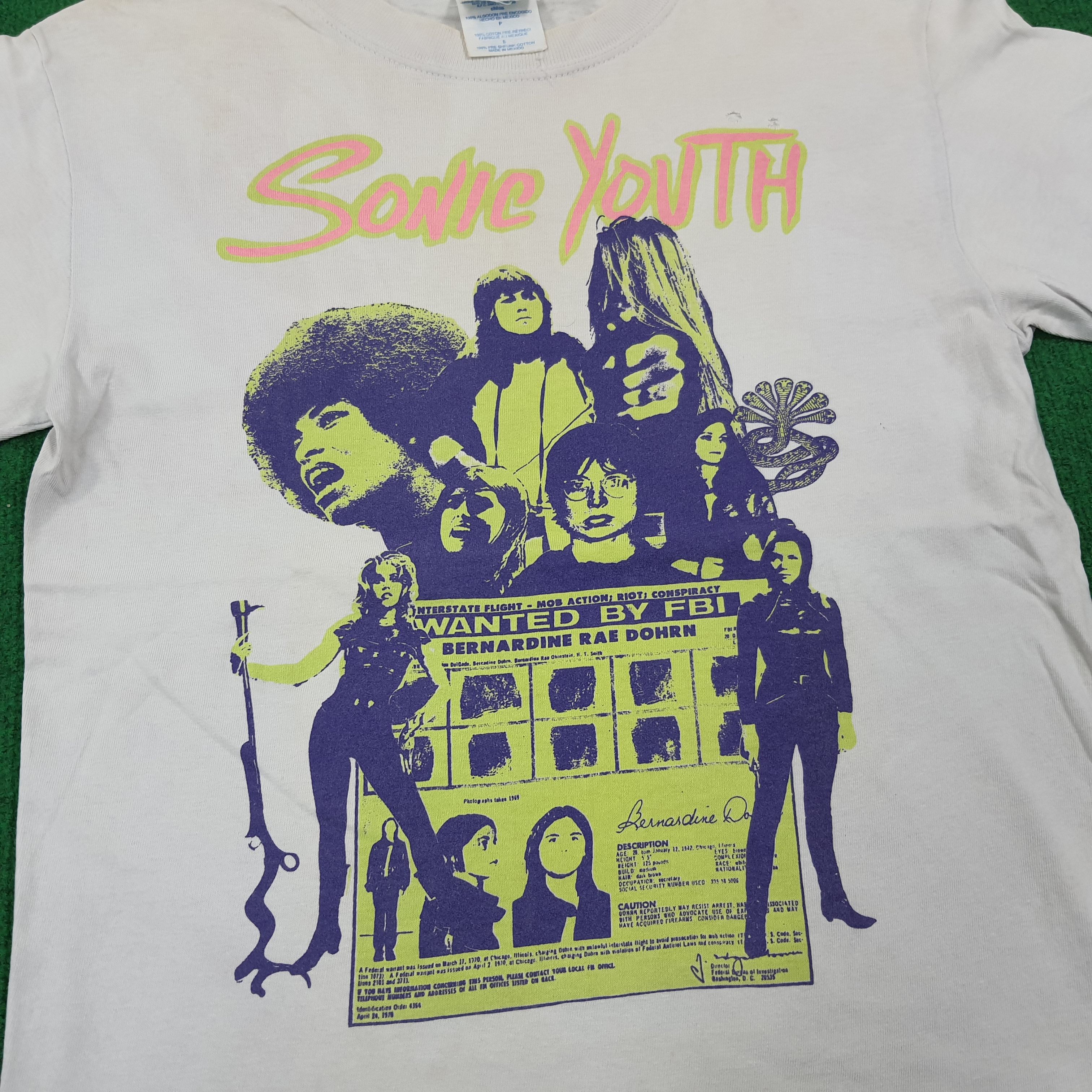 Band Tees × Vintage Vintage Sonic Youth 90s American Rock Band Tshirt Size US S / EU 44-46 / 1 - 2 Thumbnail