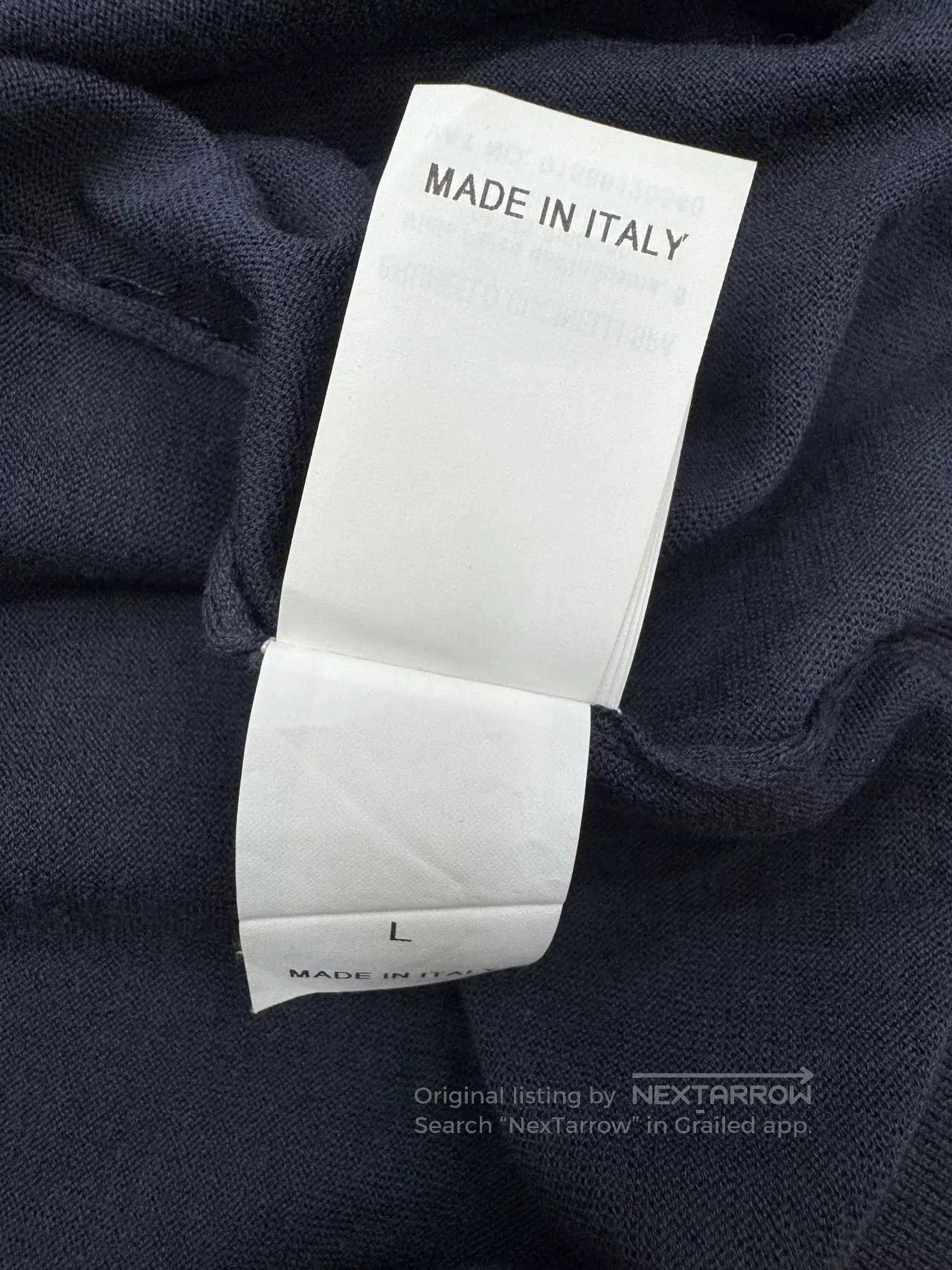 Brunello Cucinelli Brunello Cucinelli Black Knit Sweater. Size L / US 10 / IT 46 - 7 Thumbnail