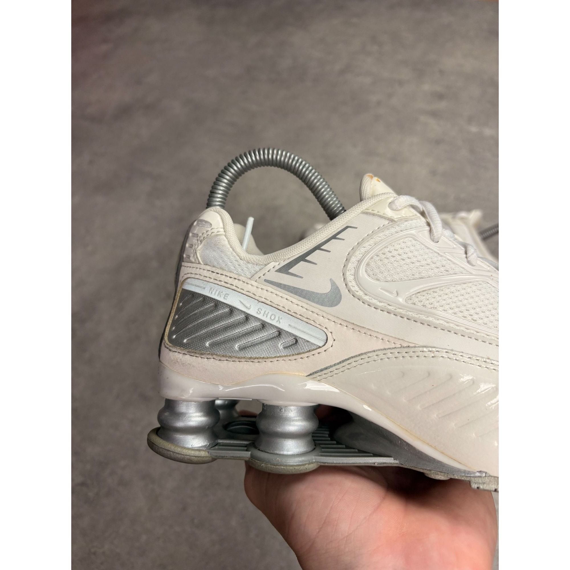 Nike Nike Shox Enigma 9000 Women's Shoes Sail White Silver BQ9001 Size US 6.5 / IT 36.5 - 4 Thumbnail