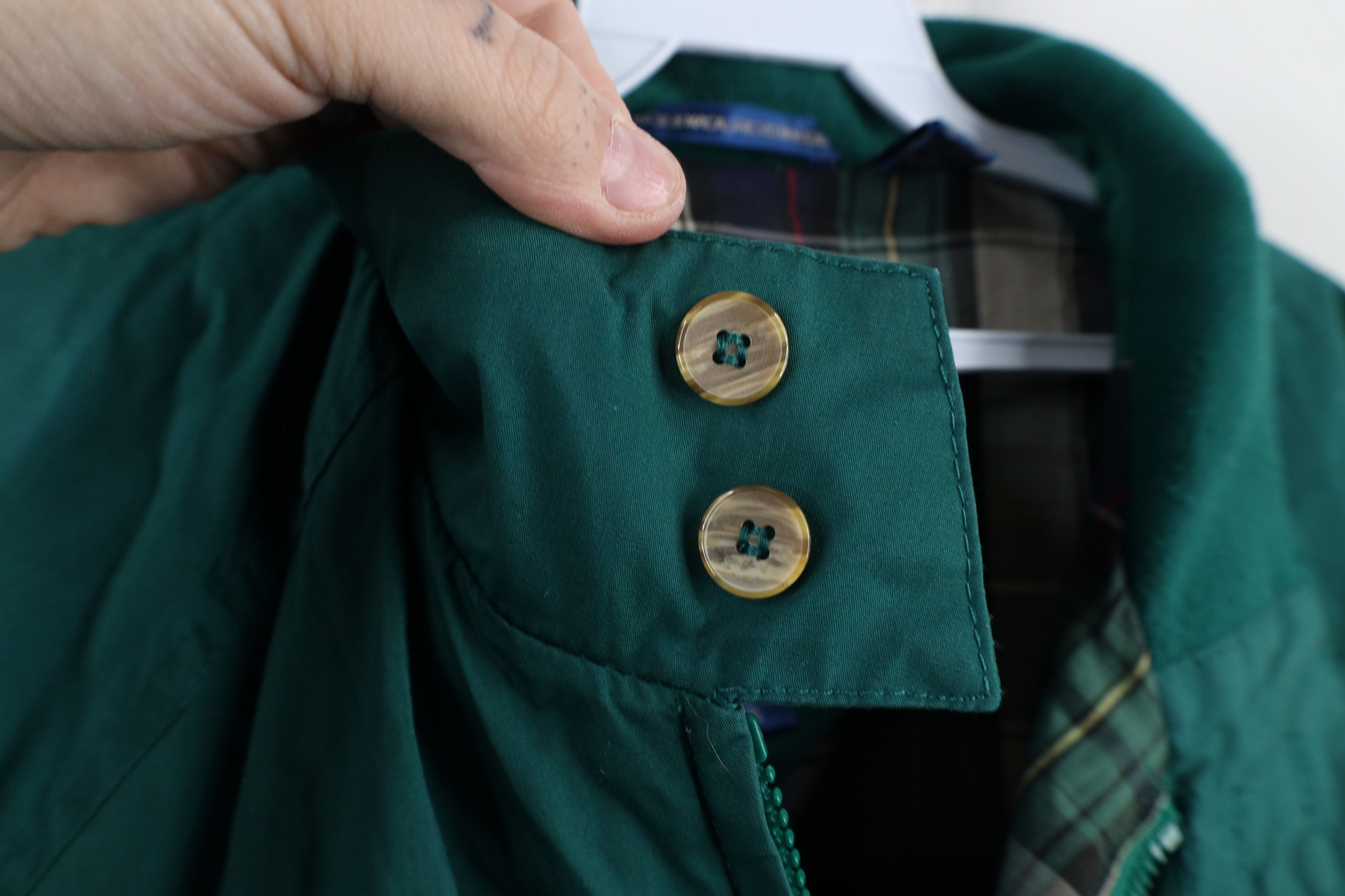 Vintage Vintage 90s Streetwear Full Zip Cafe Racer Bomber Jacket Size US XL / EU 56 / 4 - 8 Thumbnail