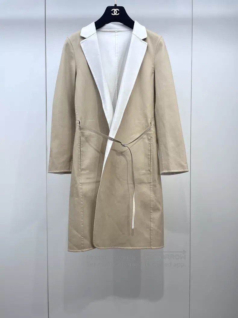 Loro Piana Loro Piana Two-tone belt jacket Size XS / US 0-2 / IT 36-38 - 1 Thumbnail