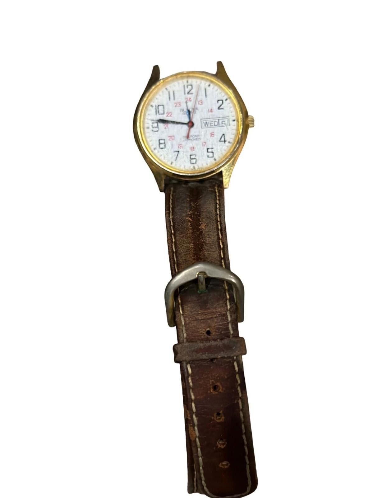 Bulova Bulova Classic Men's Black Leather Quartz Watch 97B147 Size ONE SIZE - 3 Thumbnail