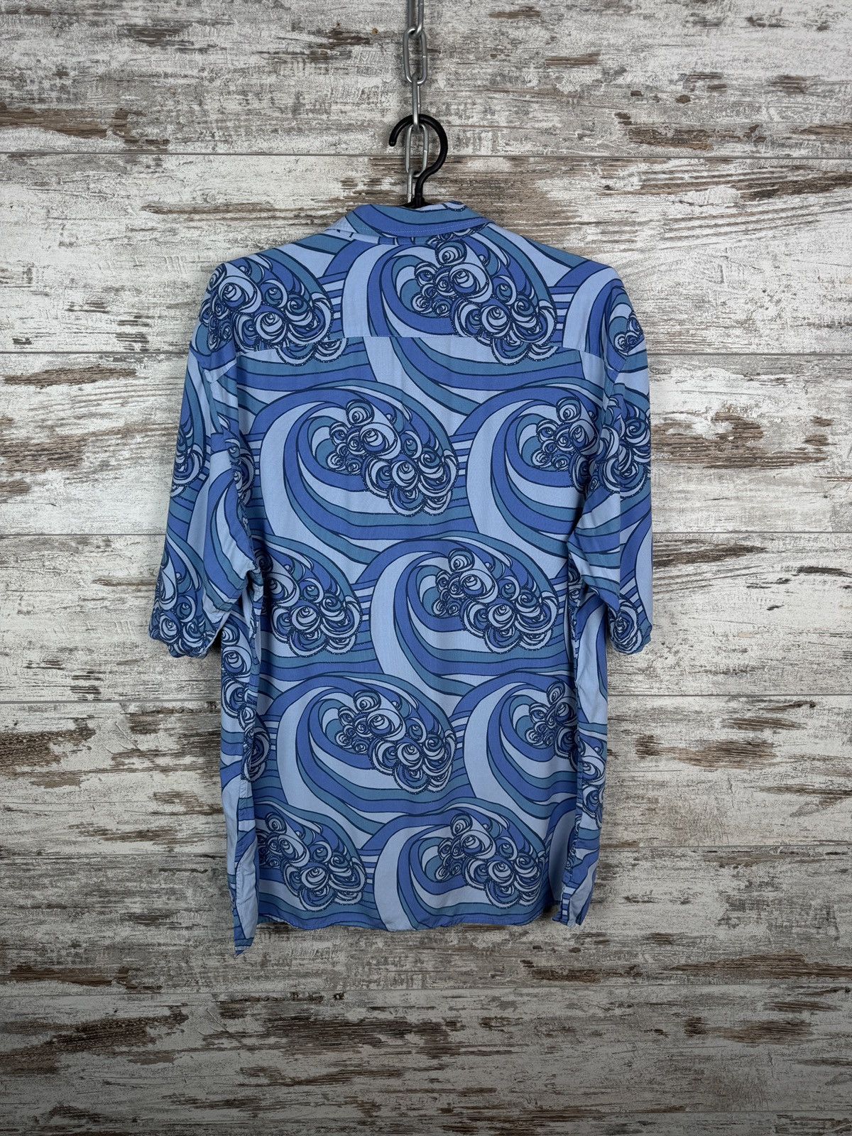Uniqlo Mens Uniqlo Heather Brown Hawaiian shirt button up crazy y2k Size US M / EU 48-50 / 2 - 8 Thumbnail