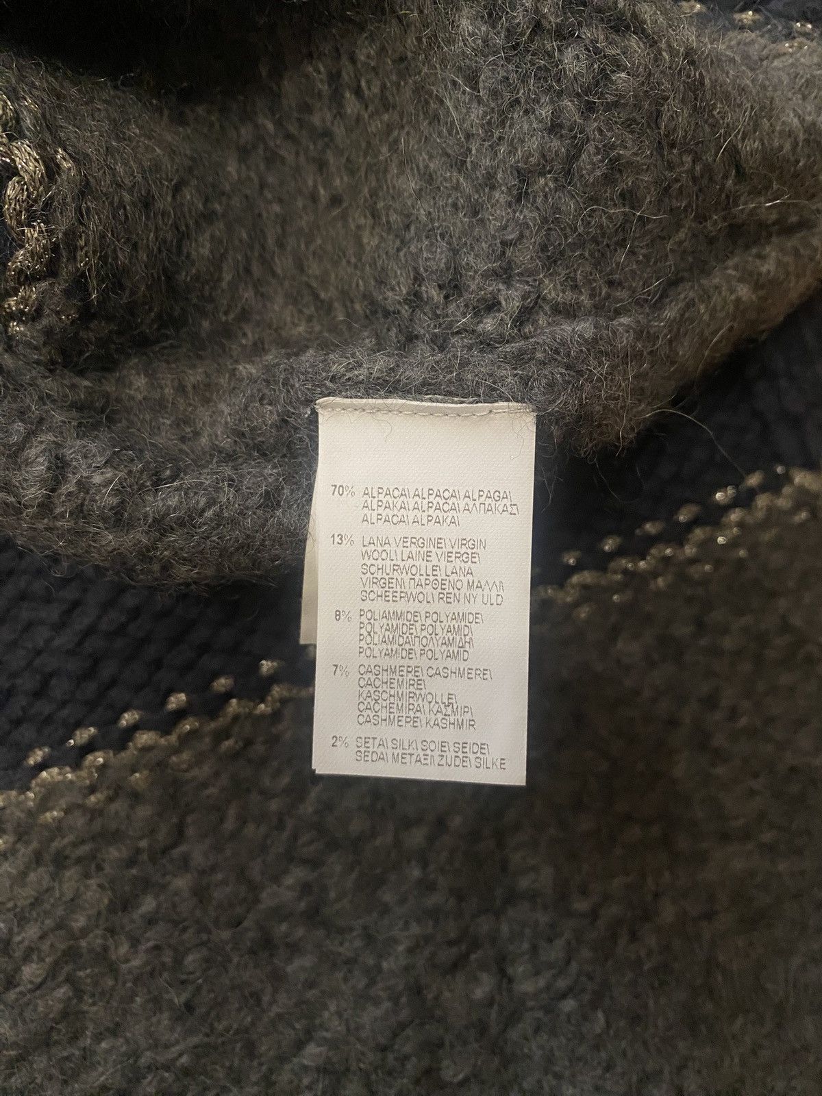 Brunello Cucinelli Brunello Cucinelli Multicolor Cashmere Silk Wool Sweater Size M / US 6-8 / IT 42-44 - 6 Thumbnail