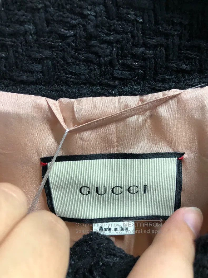 Gucci Gucci Tweed coat Size XS / US 0-2 / IT 36-38 - 2 Thumbnail