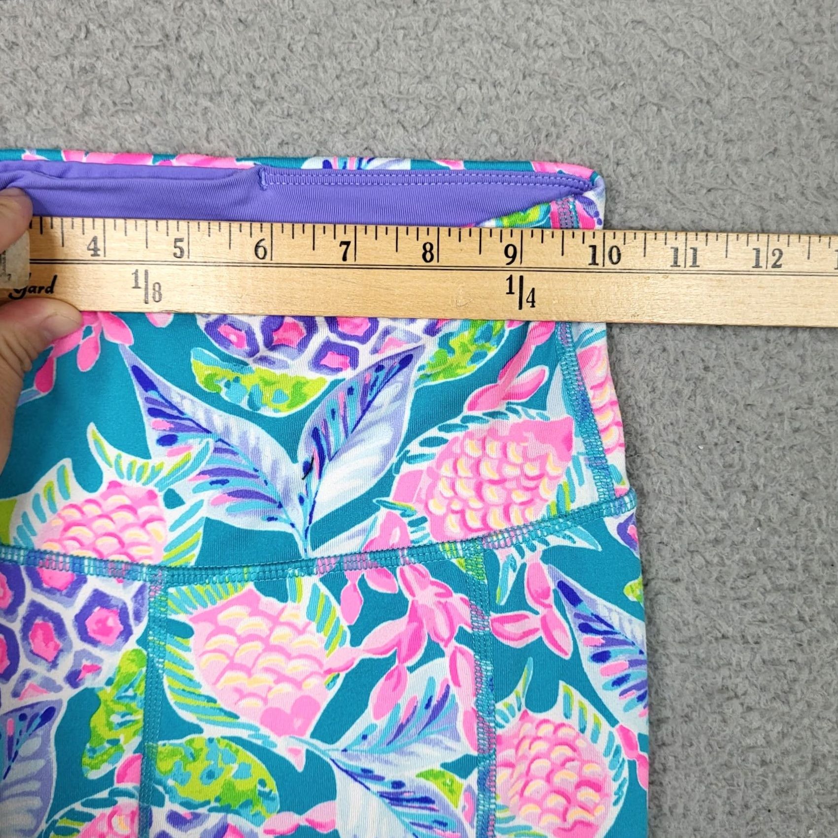 Lilly Pulitzer Lilly Pulitzer Luxletic Women's Floral Printed Mid-rise Leggings XXS Leggings Floral Multi XS? Size 24" / US 00 / IT 34 - 7 Thumbnail