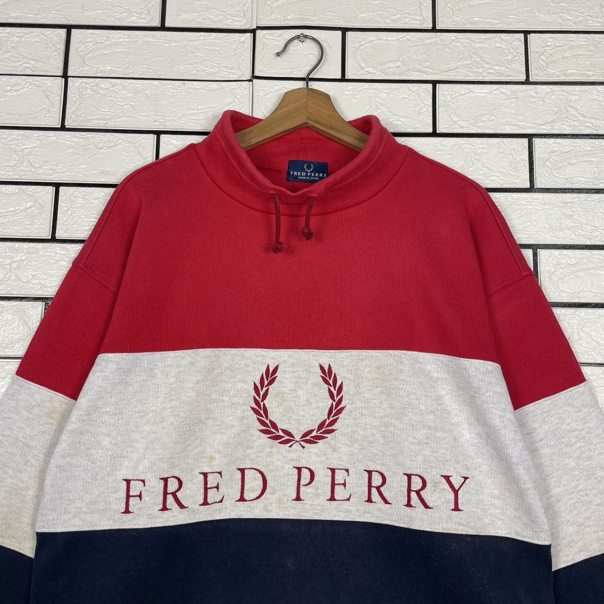 Fred Perry Fred Perry Color Block Sweater Size US L / EU 52-54 / 3 - 2 Thumbnail
