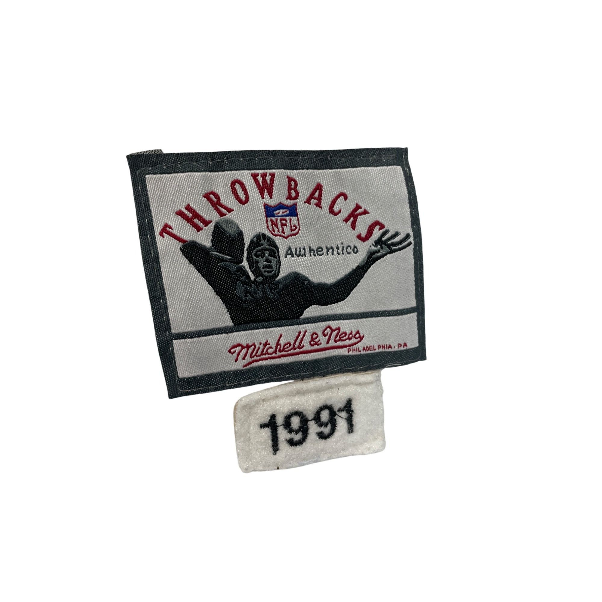 Mitchell & Ness Bo Jackson Mitchell & Ness 1991 Los Angeles Raiders White Je Size US L / EU 52-54 / 3 - 7 Thumbnail