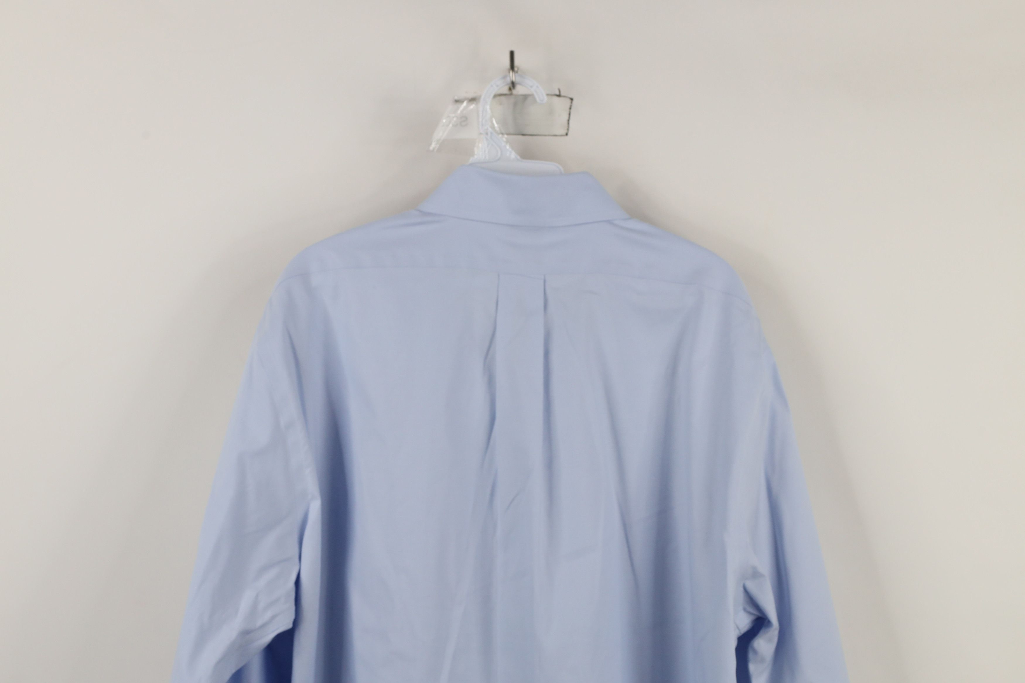Brooks Brothers × Vintage Vintage 90s Brooks Brothers Cotton Button Shirt OCBD Blue Size US M / EU 48-50 / 2 - 10 Thumbnail