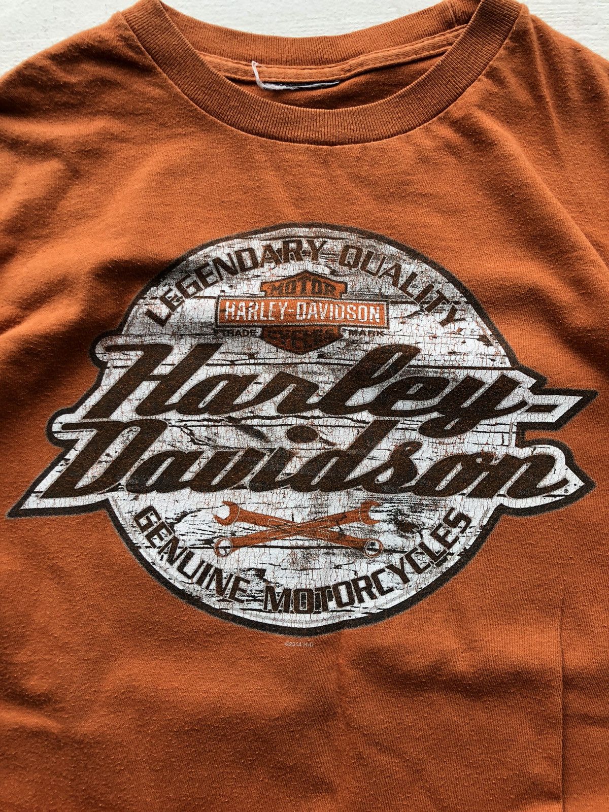 Band Tees × Harley Davidson × Vintage Harley Davidson Legendary Quality Arizona Scottsdale Size US M / EU 48-50 / 2 - 4 Thumbnail