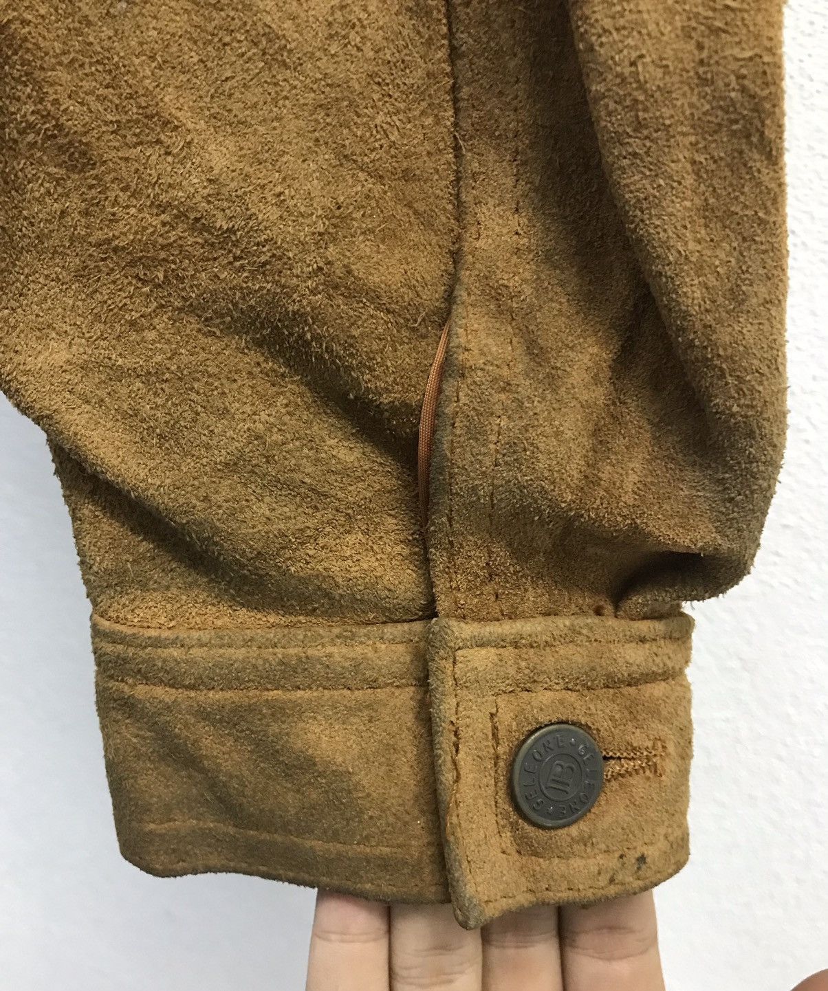 Vintage Vintage Geleone Basic Leather Jacket Size US L / EU 52-54 / 3 - 11 Thumbnail