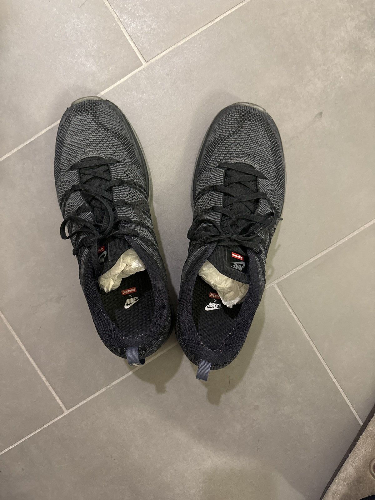 Nike × Supreme SUPREME + NIKE FLYNIT LUNAR 1 Size US 9.5 / EU 42-43 - 6 Thumbnail
