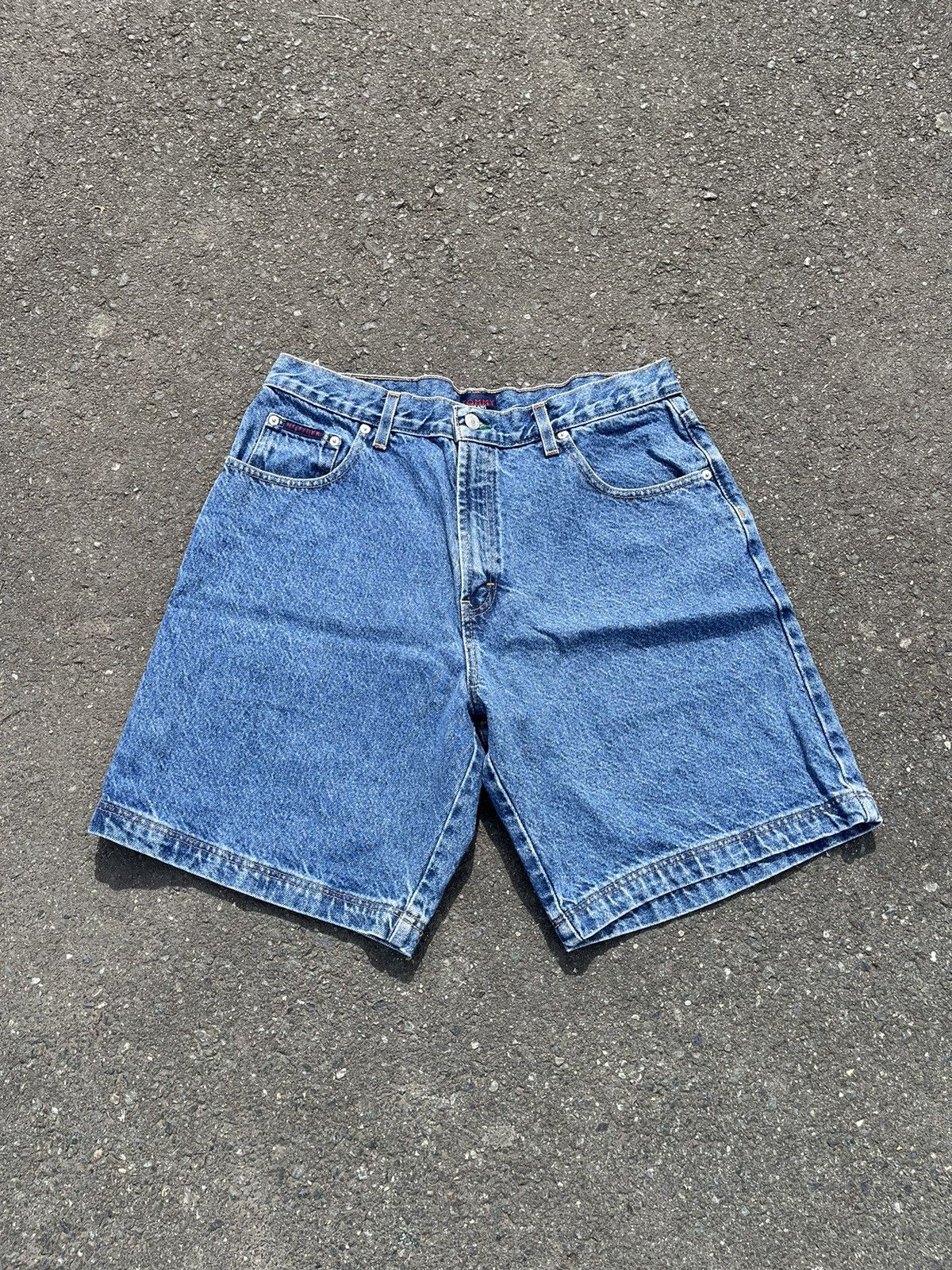 Tommy Hilfiger Vintage Tommy Hilfiger Jorts Size US 34 / EU 50 - 2 Thumbnail