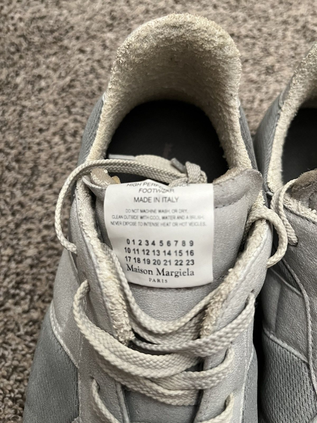 Maison Margiela MAISON MARGIELA 22 PAINTED RETRO RUNNER SNEAKER 43 Size US 10 / EU 43 - 7 Thumbnail