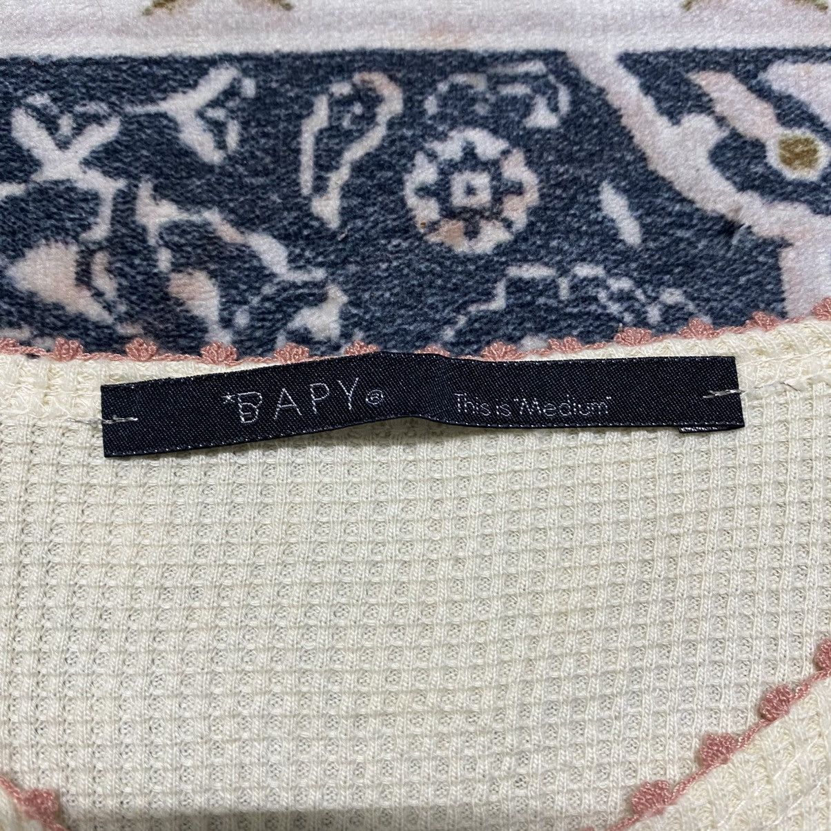 Bape Bapy Waffle Sweater Cardigan Size M / US 6-8 / IT 42-44 - 13 Thumbnail