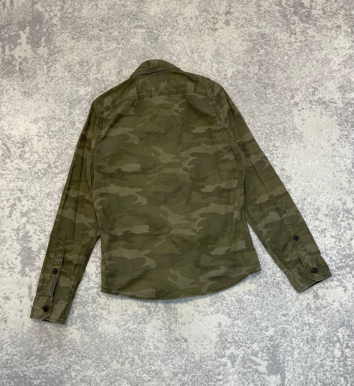 Abercrombie & Fitch Vintage Y2K ABERCROMBIE M-65 Camouflage Shirt, Army Size US M / EU 48-50 / 2 - 3 Thumbnail