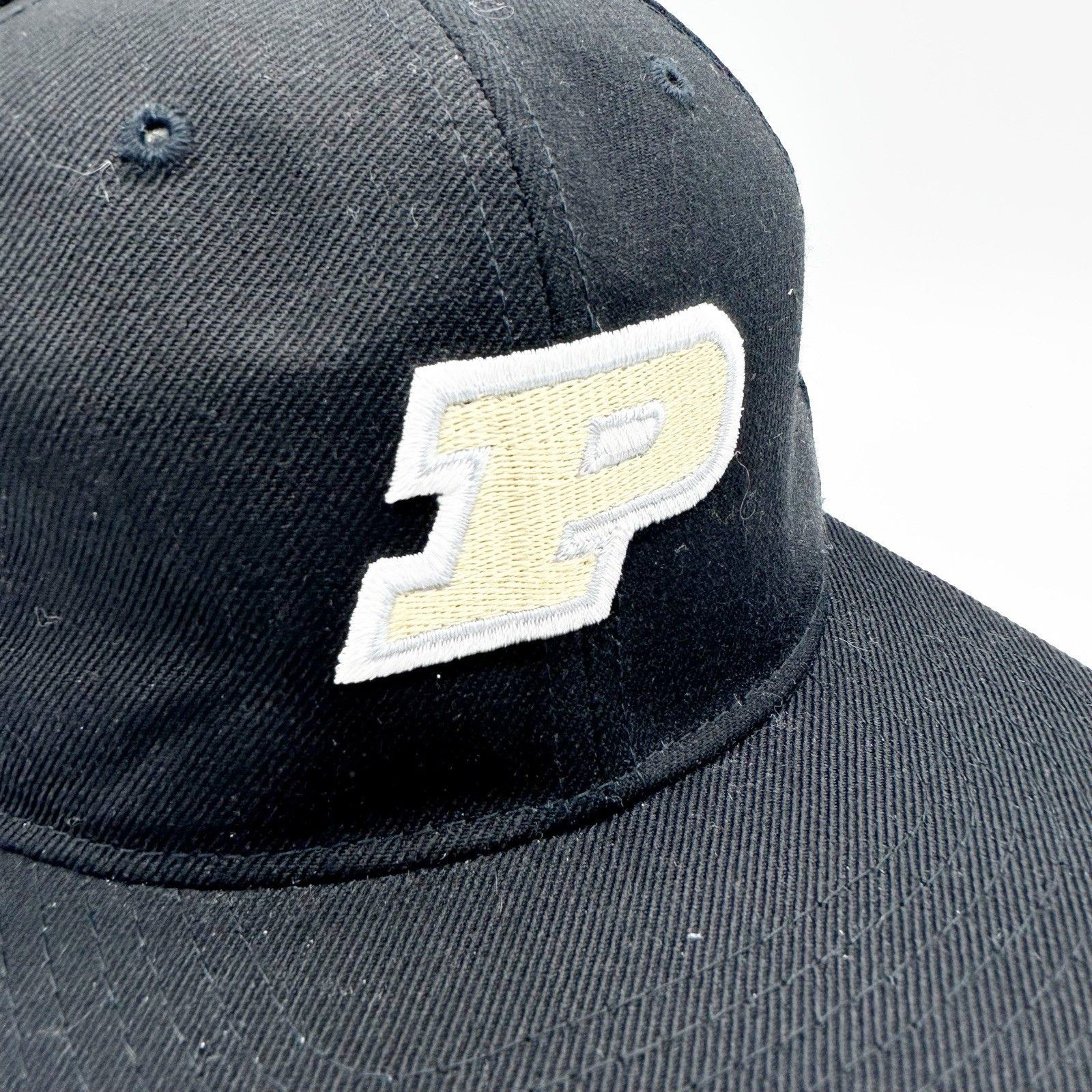 Champion × Vintage Rare Vintage 90s Purdue Boilermakers Champion Black Snapback Size ONE SIZE - 3 Thumbnail
