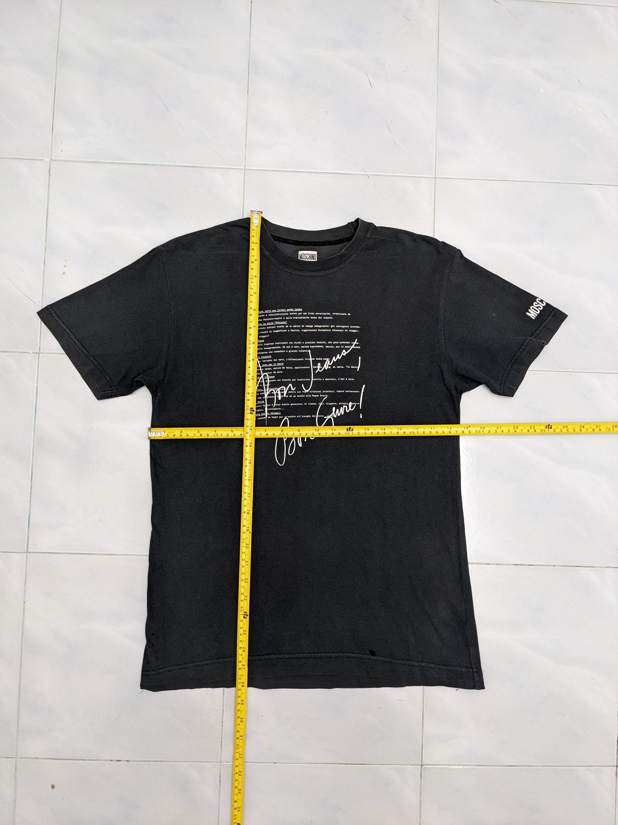 Moschino VINTAGE MOSCHINO JEANS TSHIRT Size US M / EU 48-50 / 2 - 7 Thumbnail
