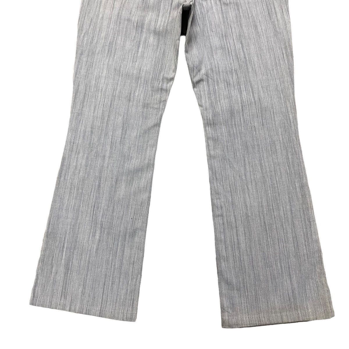 semanticdesign Semantic Design Striped Denim Flare Jeans Size US 33 - 12 Thumbnail