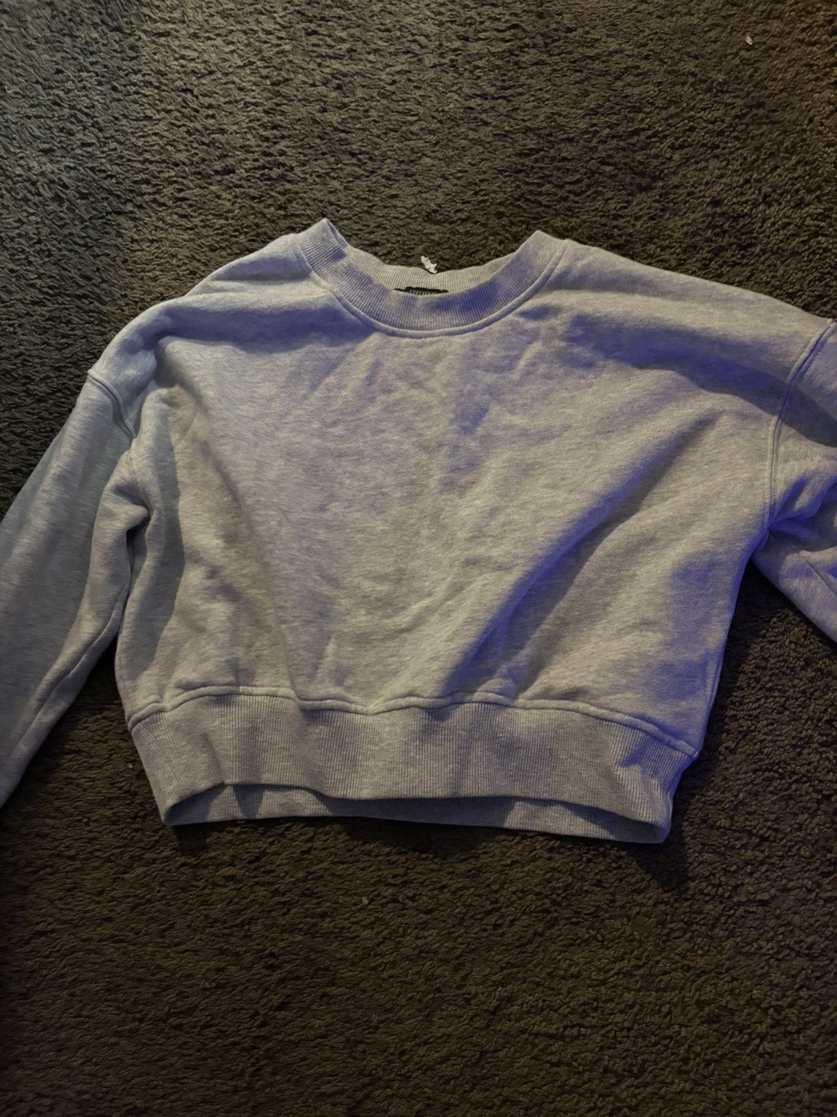 Forever 21 Forever 21 Light Gray Knit Top Size M / US 6-8 / IT 42-44 - 1 Thumbnail