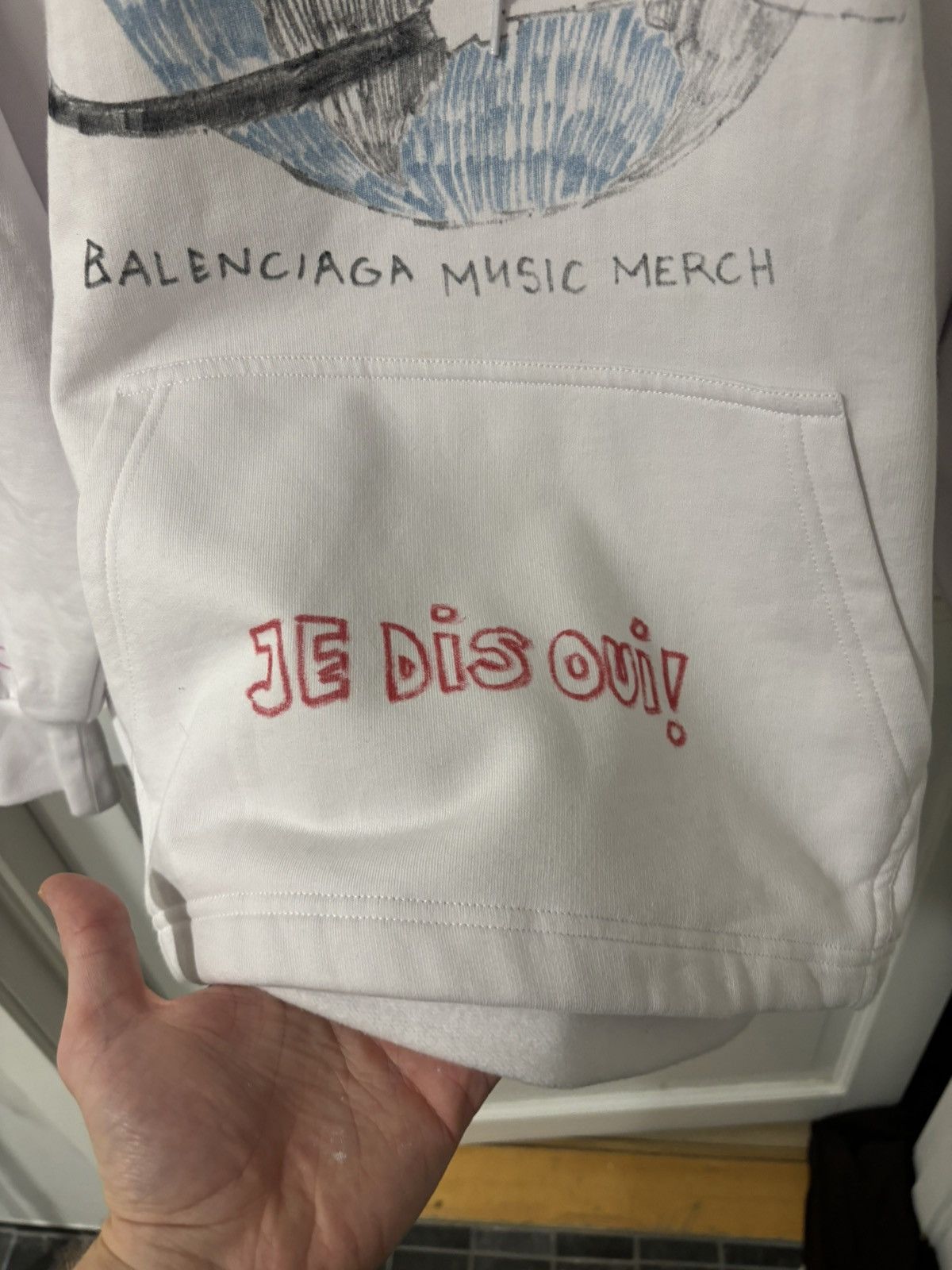 Balenciaga Rare hoodie Size US XL / EU 56 / 4 - 4 Thumbnail