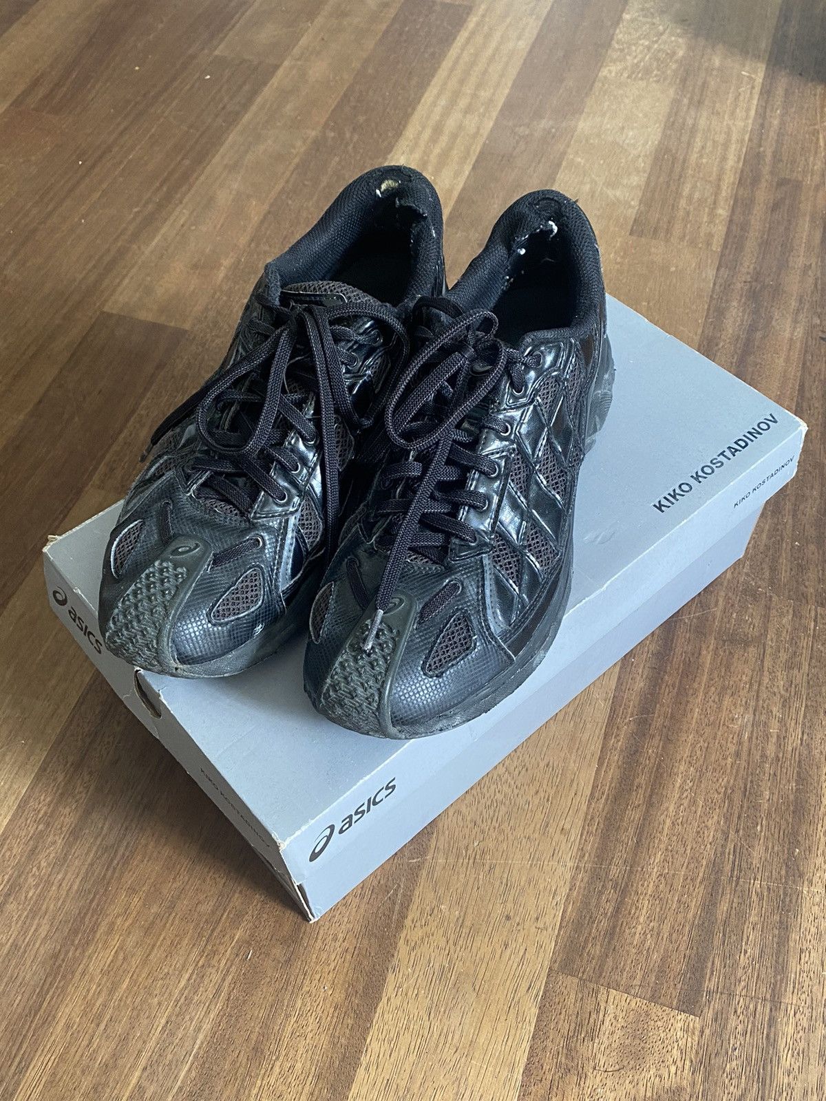 Asics × Kiko Kostadinov Kiko Kostadinov x Asics Gel-Kiril Black / Carrier Grey Size US 10 / EU 43 - 10 Thumbnail