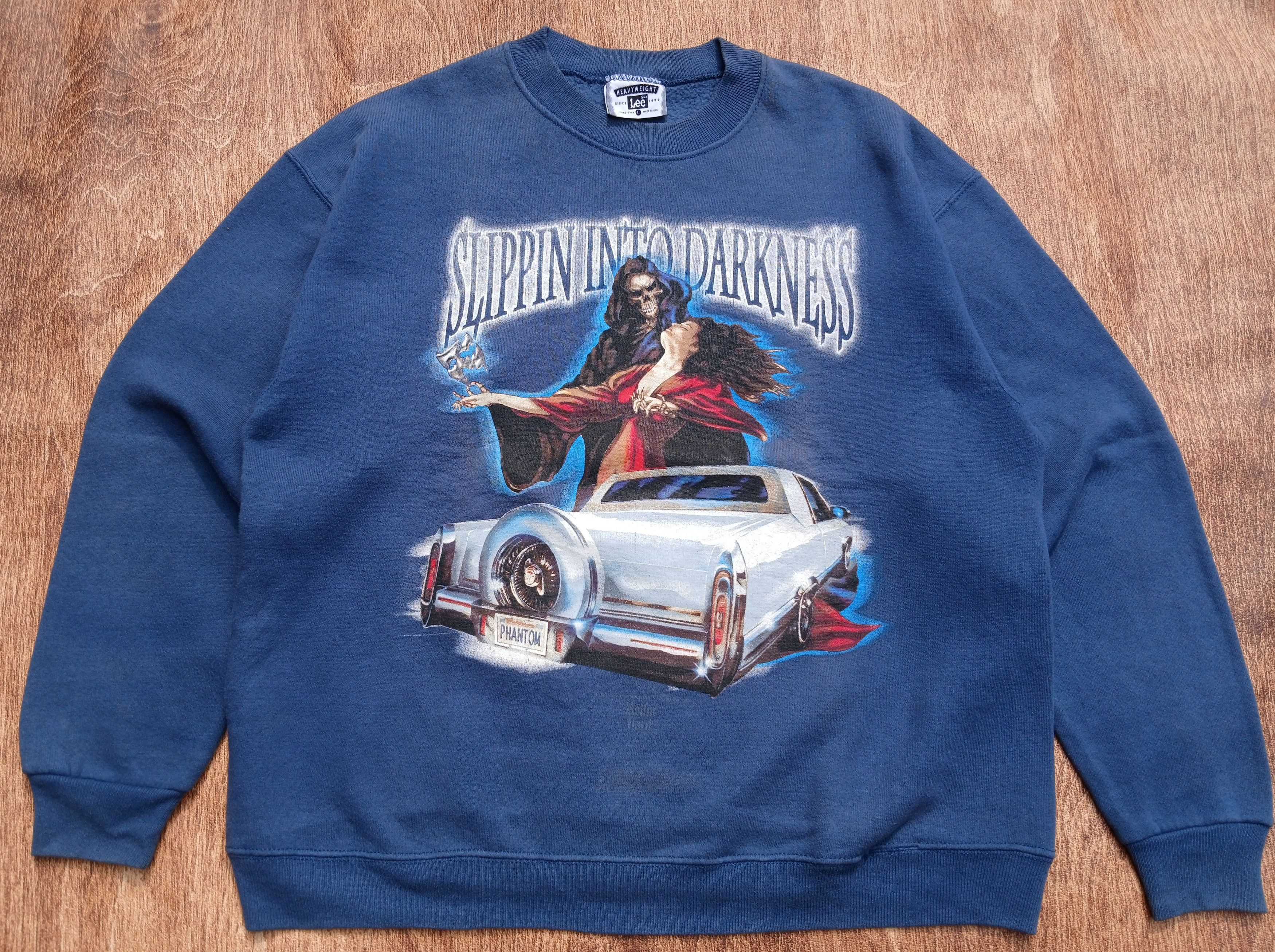 Homies ❌SOLD❌ Rare Vtg ROLLIN HARD ©1996 Slippin Into Darkness Size US L / EU 52-54 / 3 - 1 Thumbnail