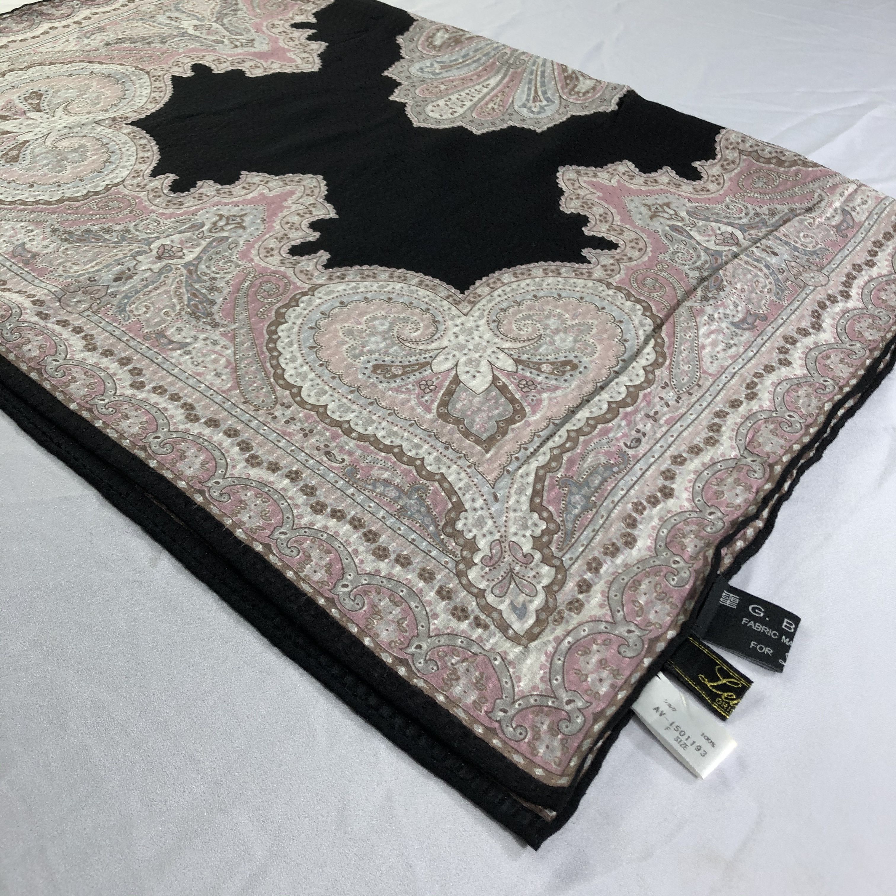 Vintage Vintage Leilian Silk Scarf Size ONE SIZE - 4 Thumbnail