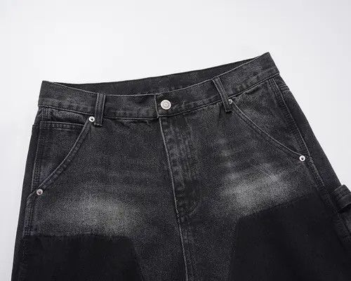 VIBE Ragged Edge Lodging Denim Shorts Size US 30 / EU 46 - 5 Thumbnail