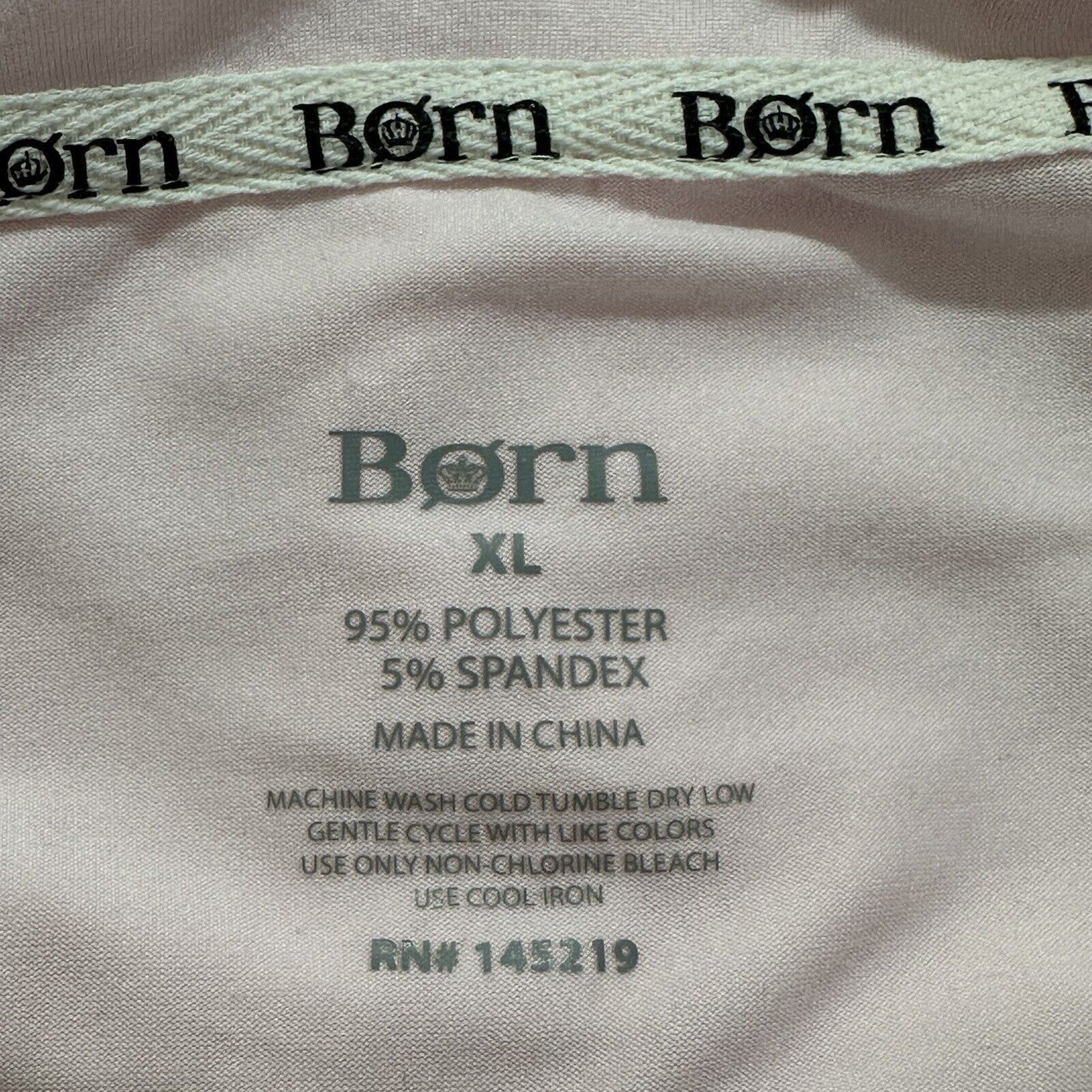 Born Børn XL Button Down Sleep Shirt Lightweight Pink Size XL / US 12-14 / IT 48-50 - 3 Thumbnail