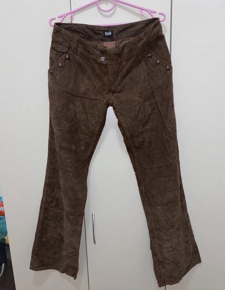 Dolce & Gabbana × Vintage Vintage Dolce & Gabbana Flared Pants90s Size 28" / US 6 / IT 42 - 3 Thumbnail