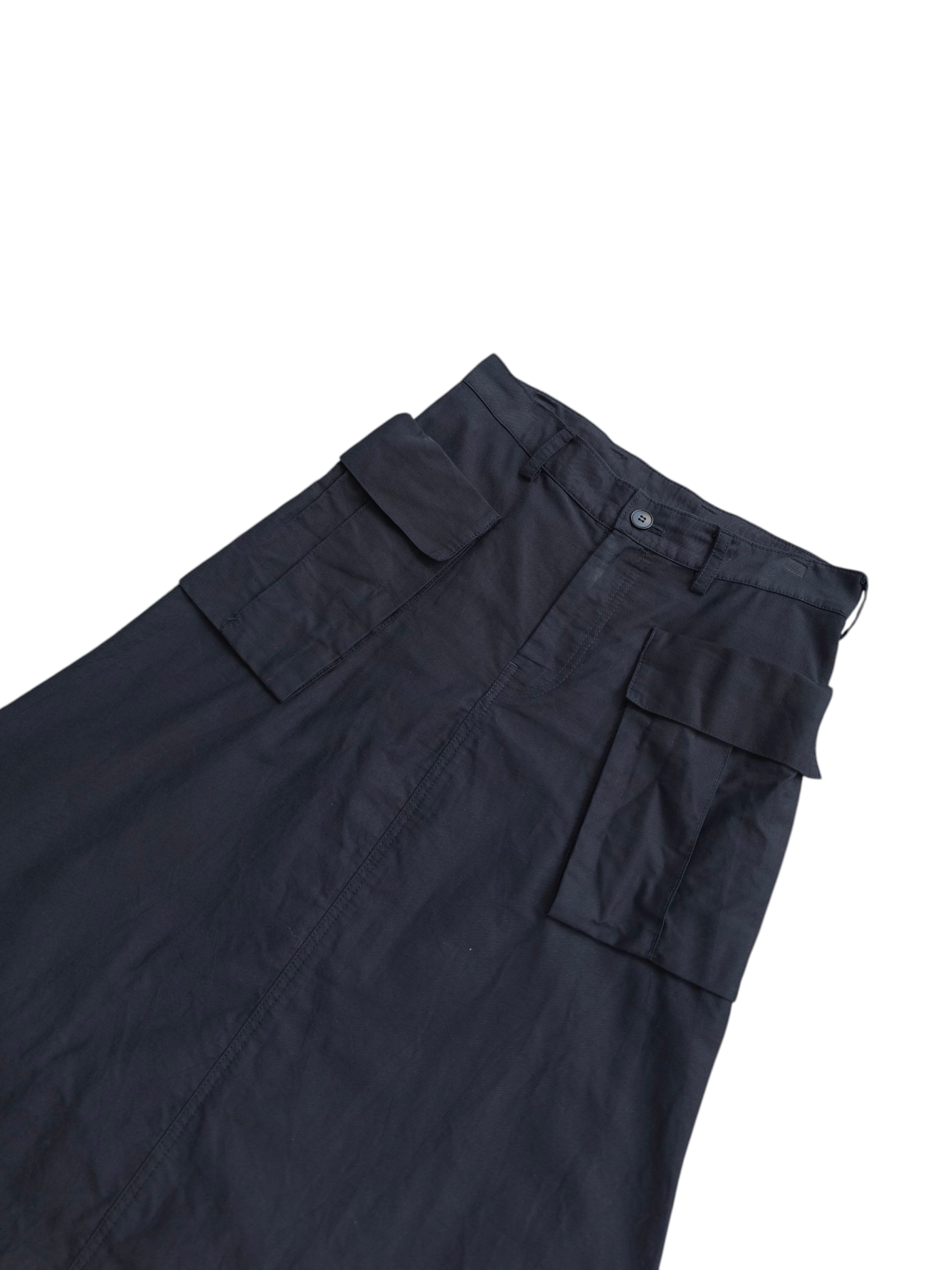 Yohji Yamamoto Yohji Yamamoto cargo skirt half wool knit Size 30" / US 8 / IT 44 - 4 Thumbnail