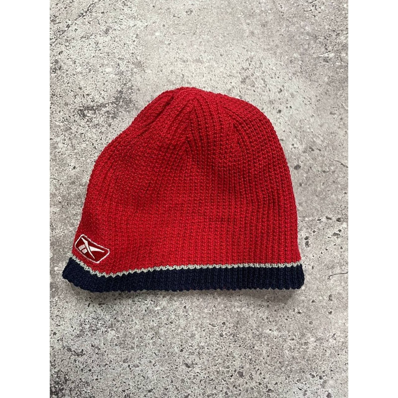 Reebok Vintage Reebok Super Bowl XL Red Blue Beanie Hat NFL Size ONE SIZE - 6 Thumbnail